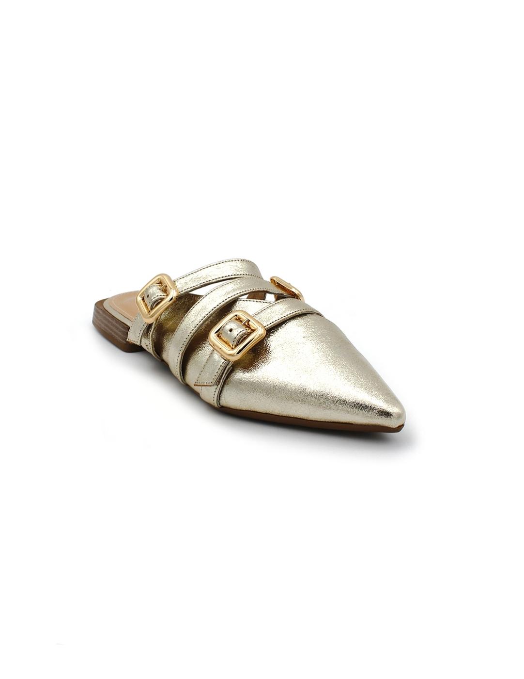 Zuecos PIXY 557507 Dorado Mujer