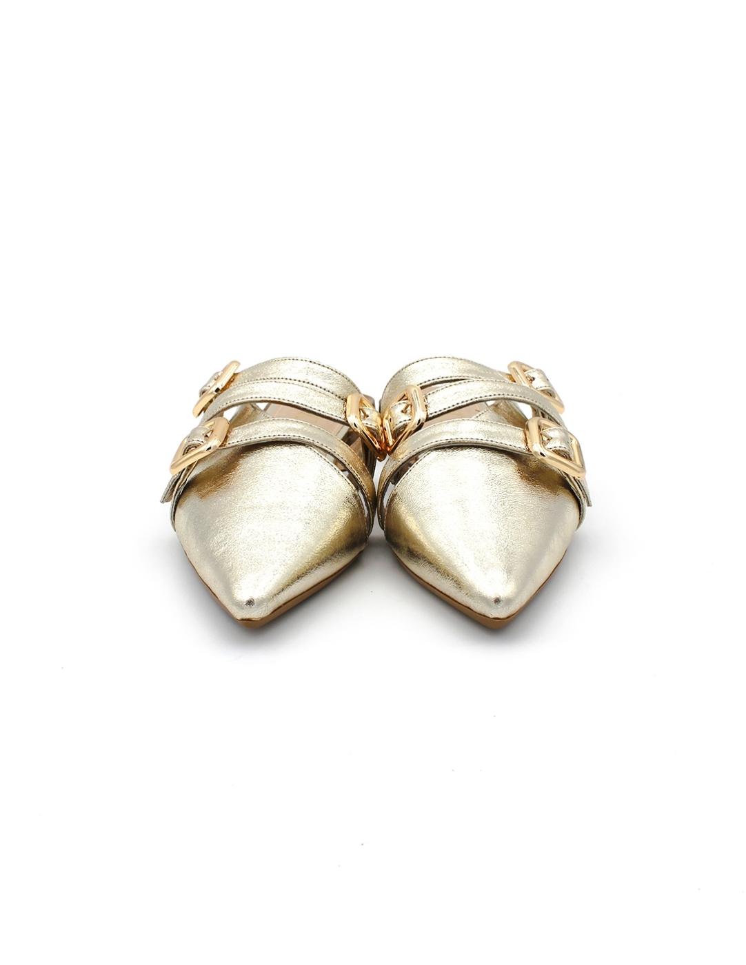 Zuecos PIXY 557507 Dorado Mujer