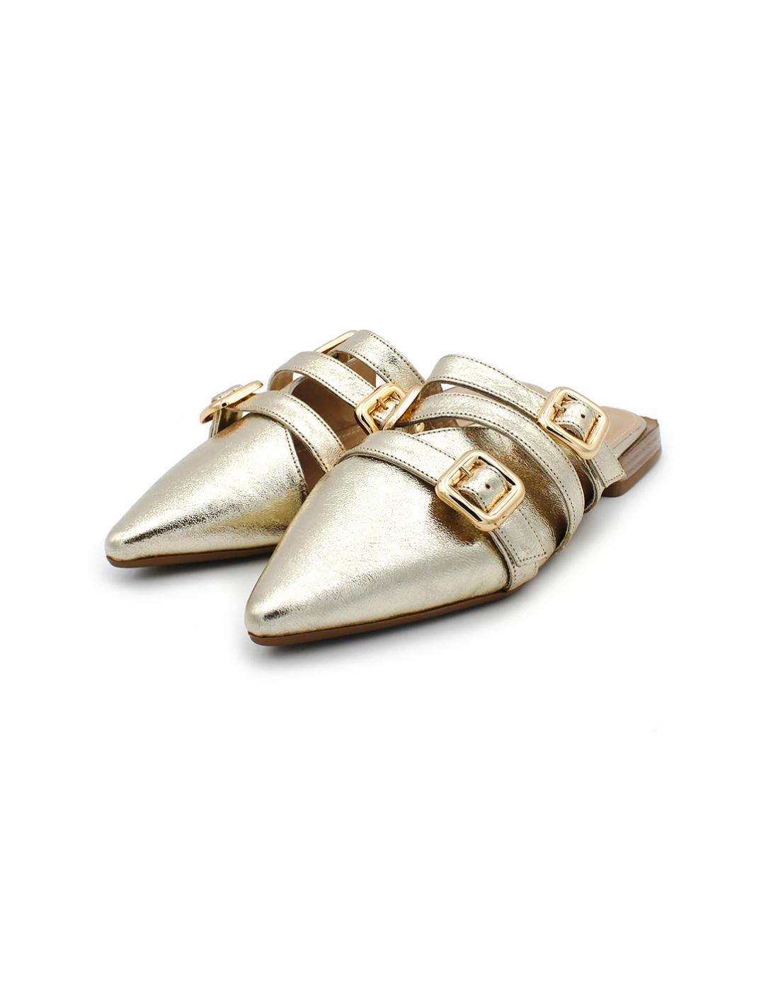 Zuecos PIXY 557507 Dorado Mujer