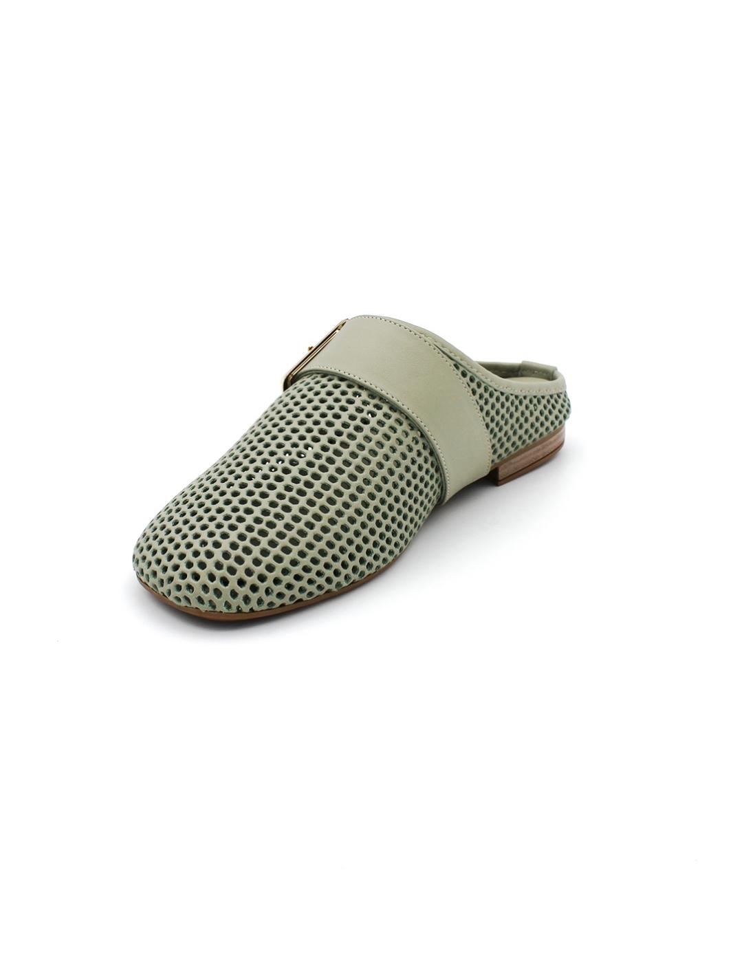 Zuecos PIXY 558305 Oliva Mujer