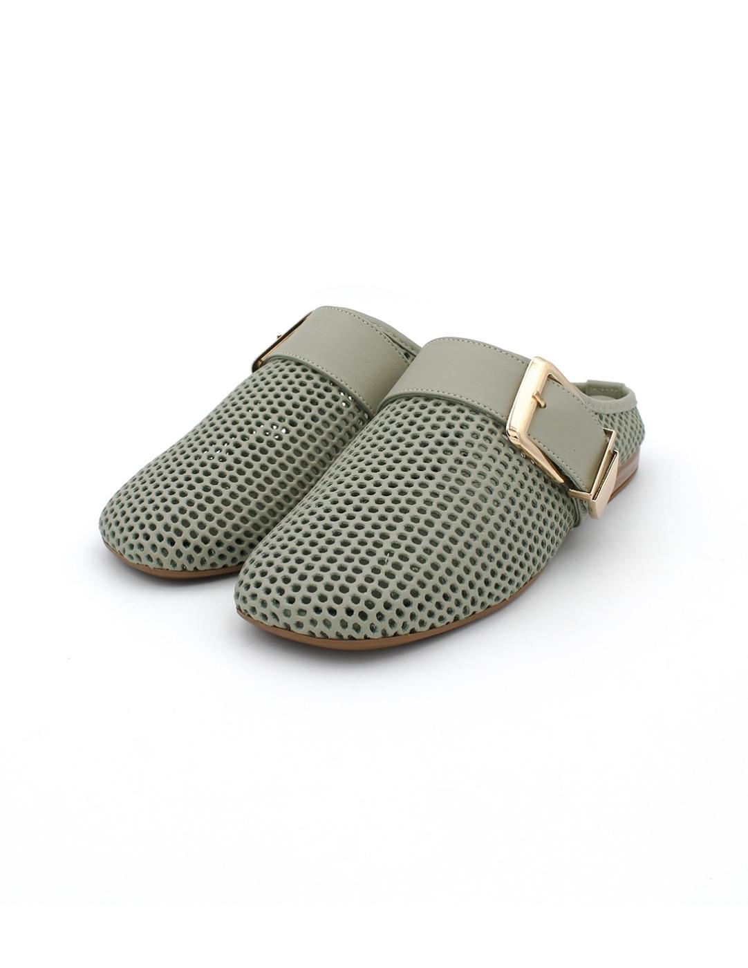 Zuecos PIXY 558305 Oliva Mujer