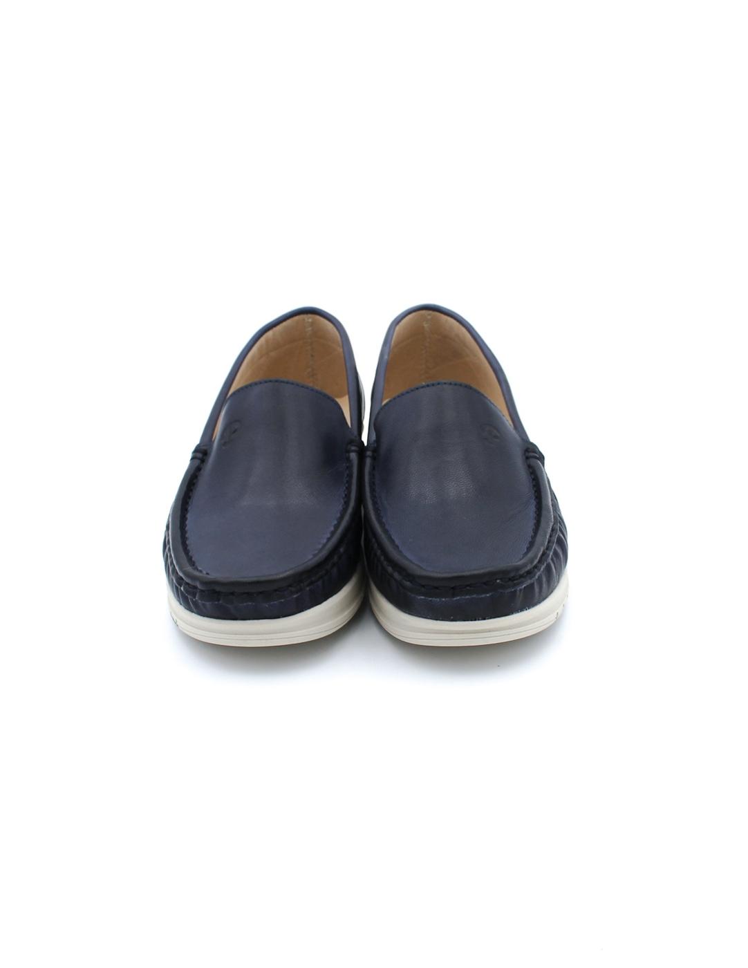 Mocasín PARYMEDIO 1702 Marino Mujer.