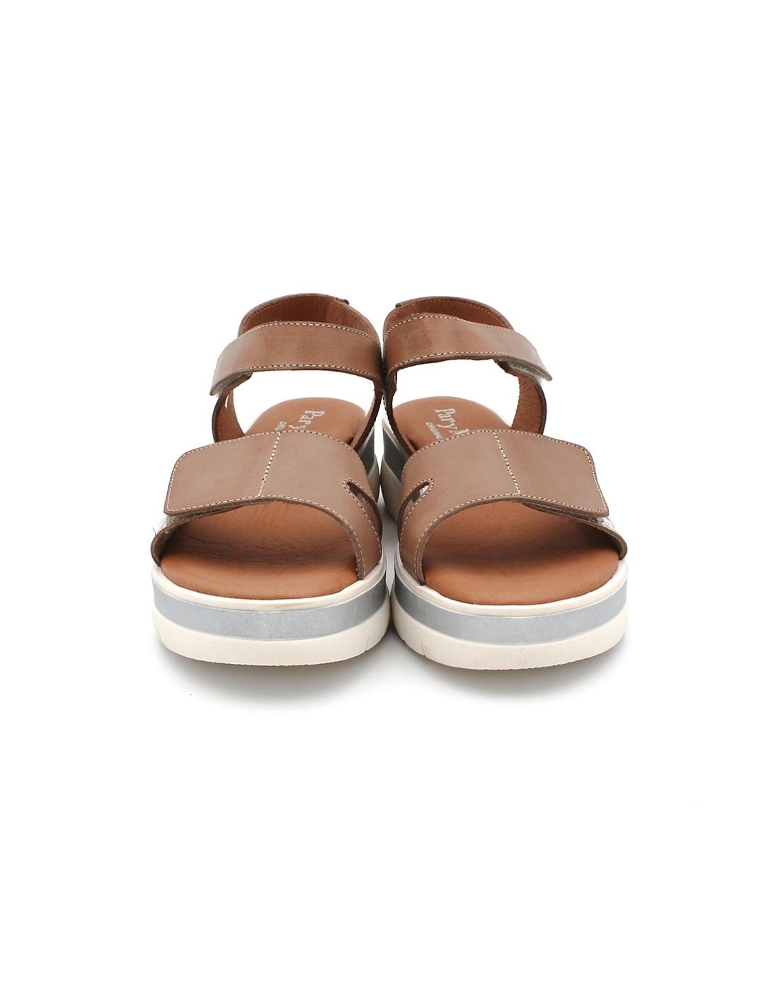 Sandalias PARYMEDIO 5237 Tierra/Oro Mujer