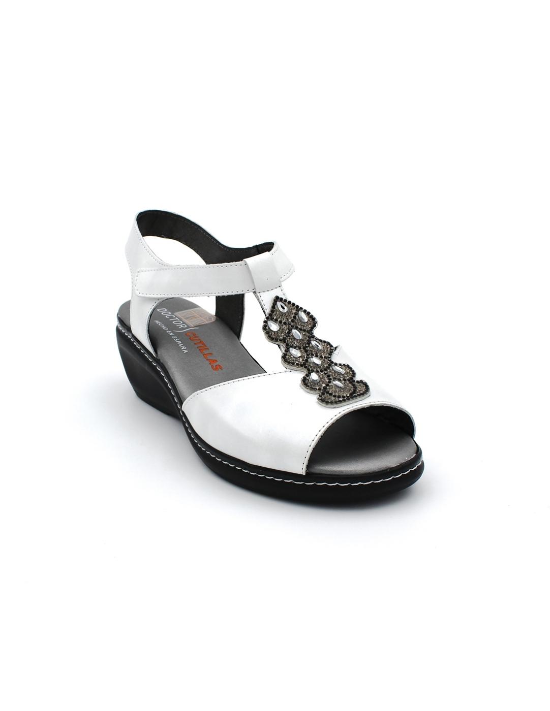 Sandalias DOCTOR CUTILLAS 32175 Blanco Mujer