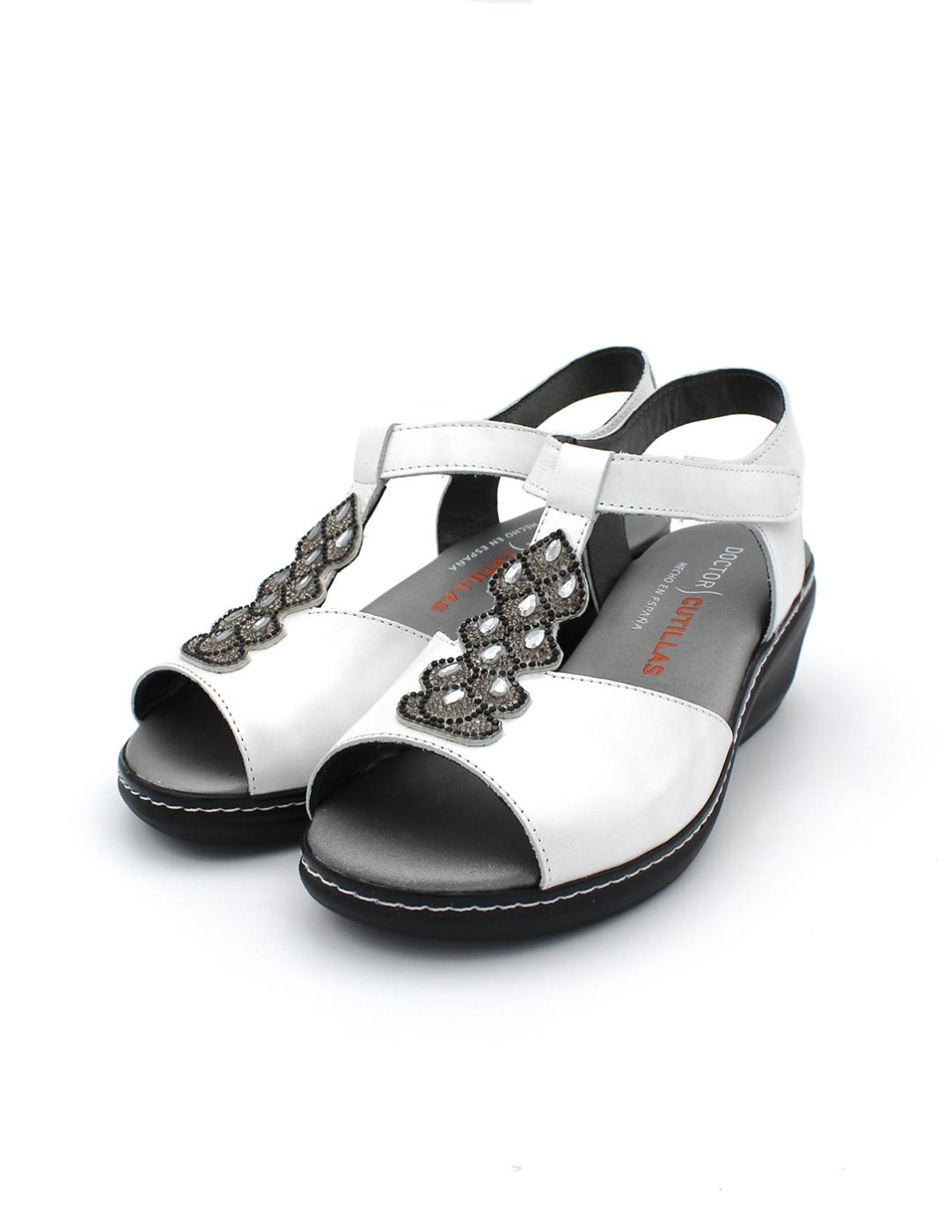 Sandalias DOCTOR CUTILLAS 32175 Blanco Mujer
