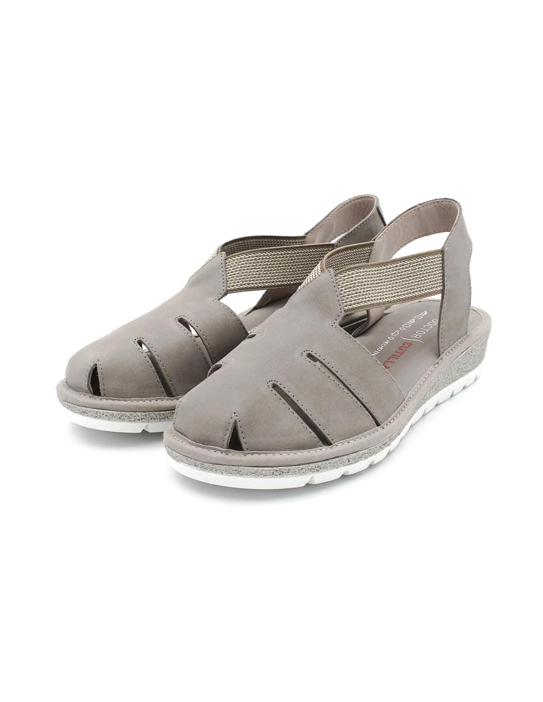 Sandalia Cangrejera DOCTOR CUTILLAS 35336 Taupe Mujer