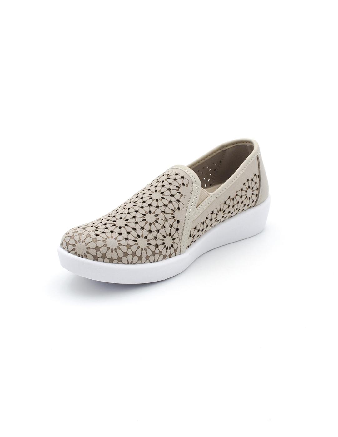 Zapatos DOCTOR CUTILLAS 38465 Platino Mujer