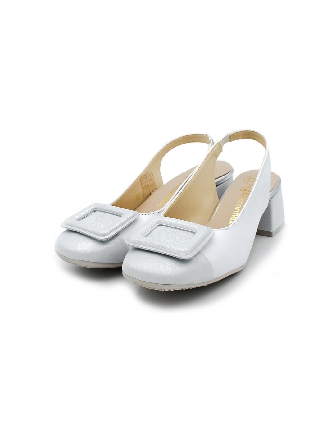 Zapatos Destalonados DESCANFLEX 28118 Blanco Mujer