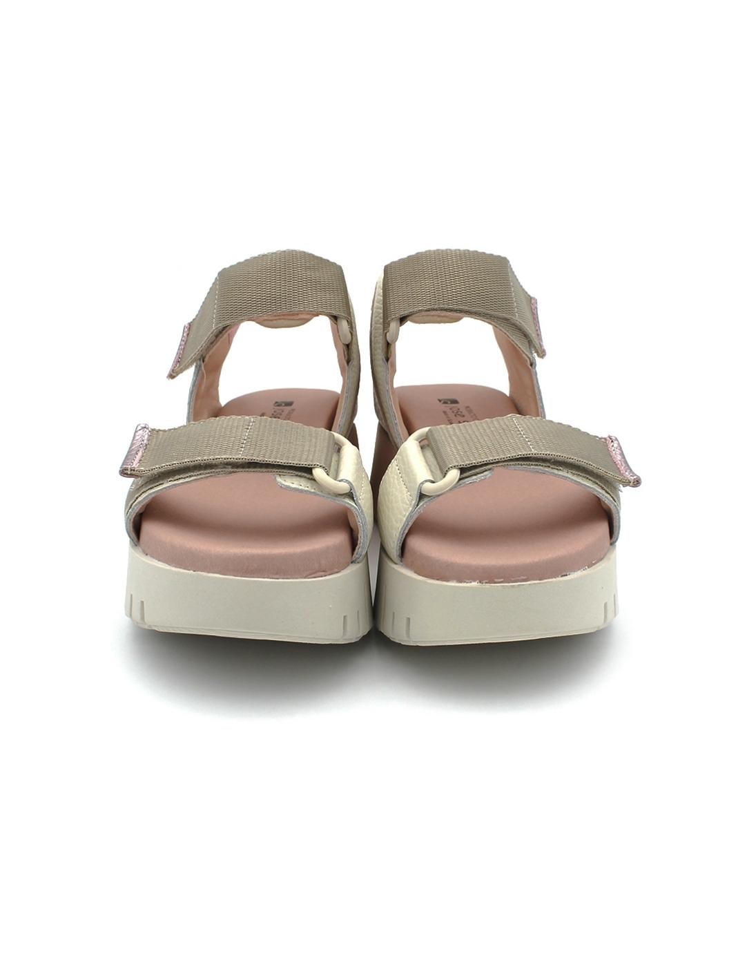 Sandalias JOSE SAENZ 4200-BG Hielo/Rosa Mujer