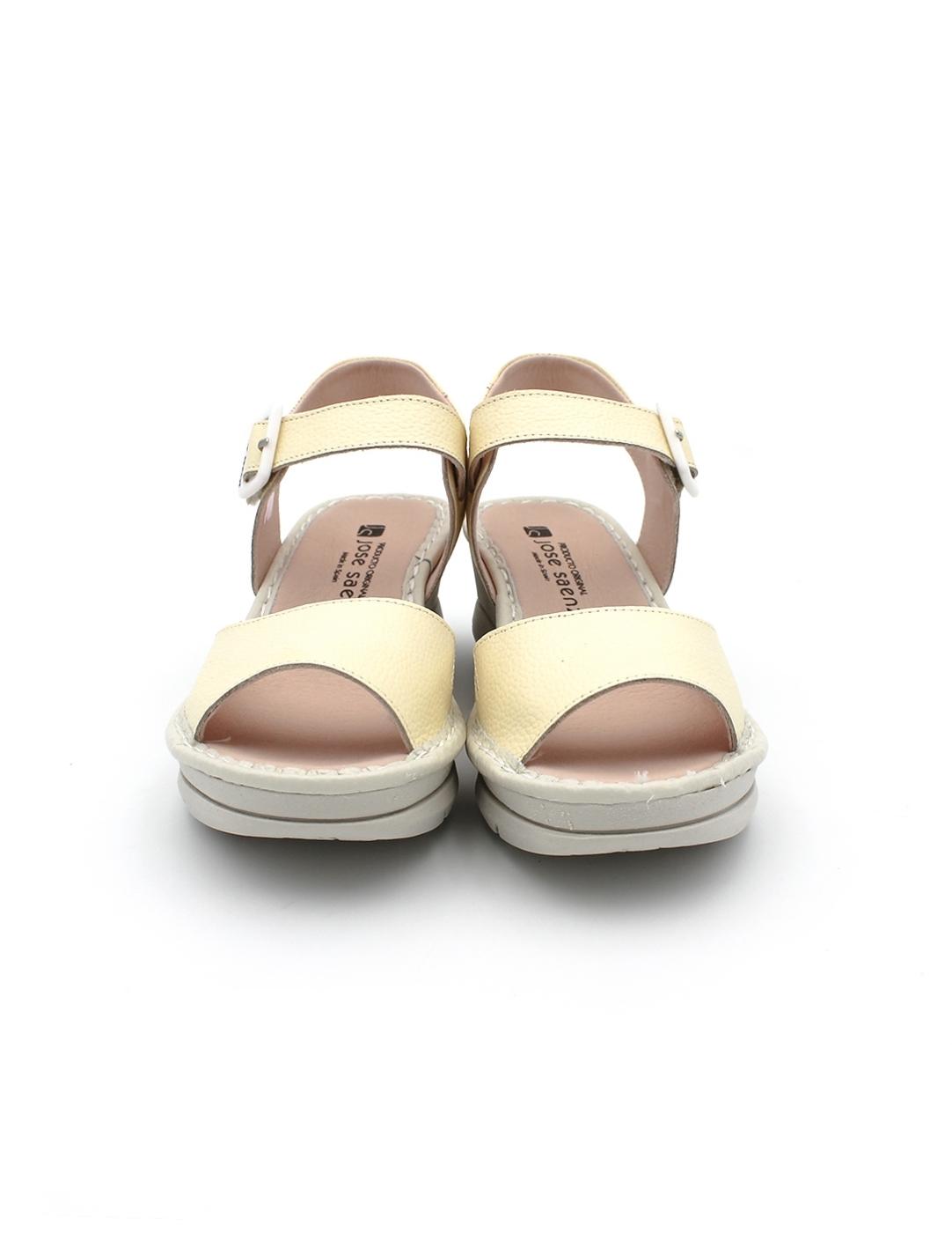 Sandalias JOSE SAENZ 4227-I Amarillo Pastel