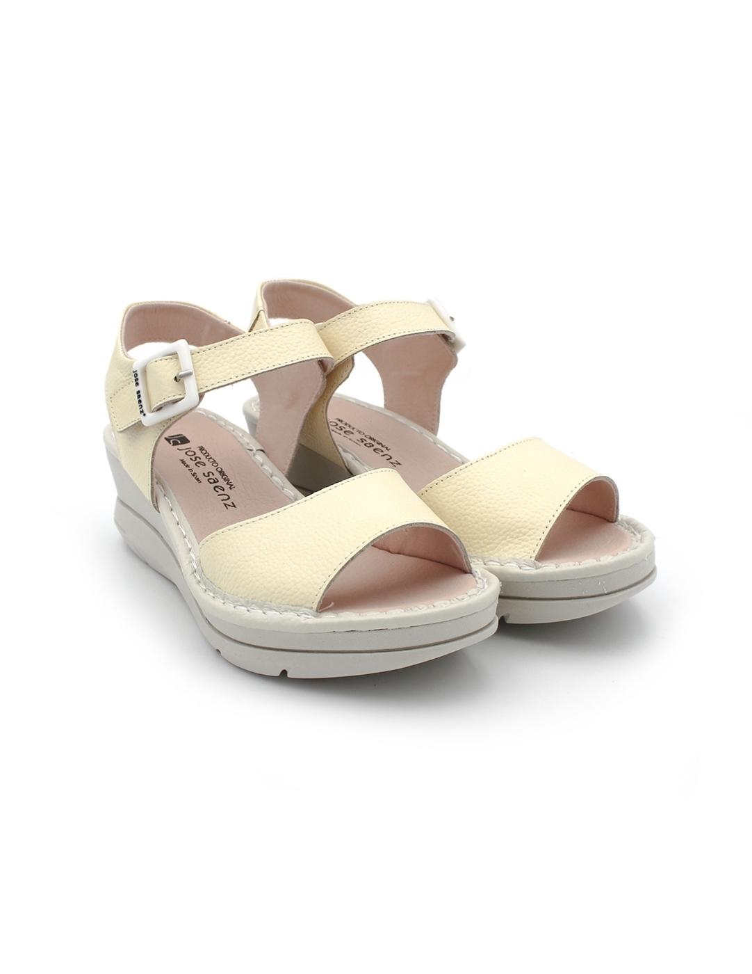 Sandalias JOSE SAENZ 4227-I Amarillo Pastel