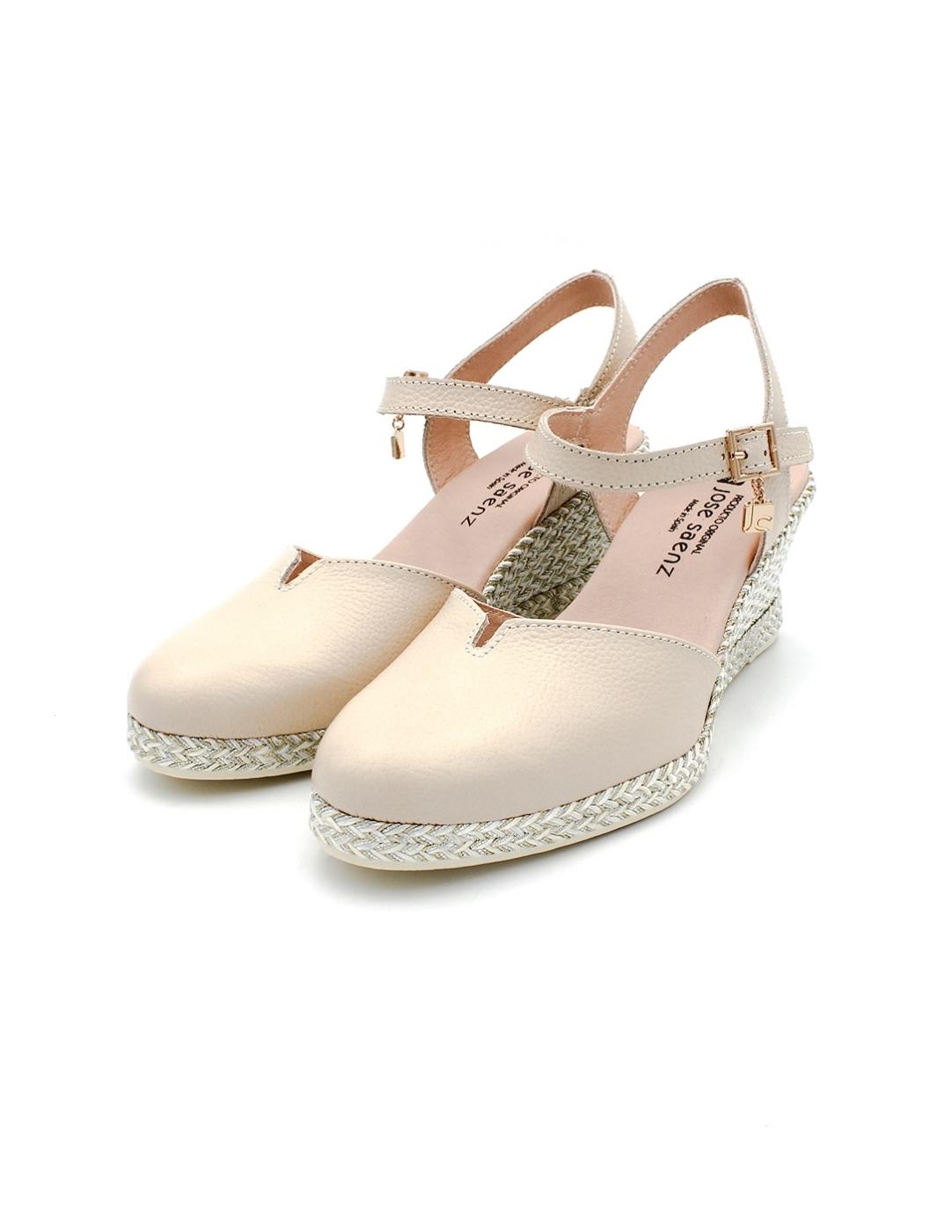 Alpargatas JOSE SAENZ 6038-I Arena Mujer