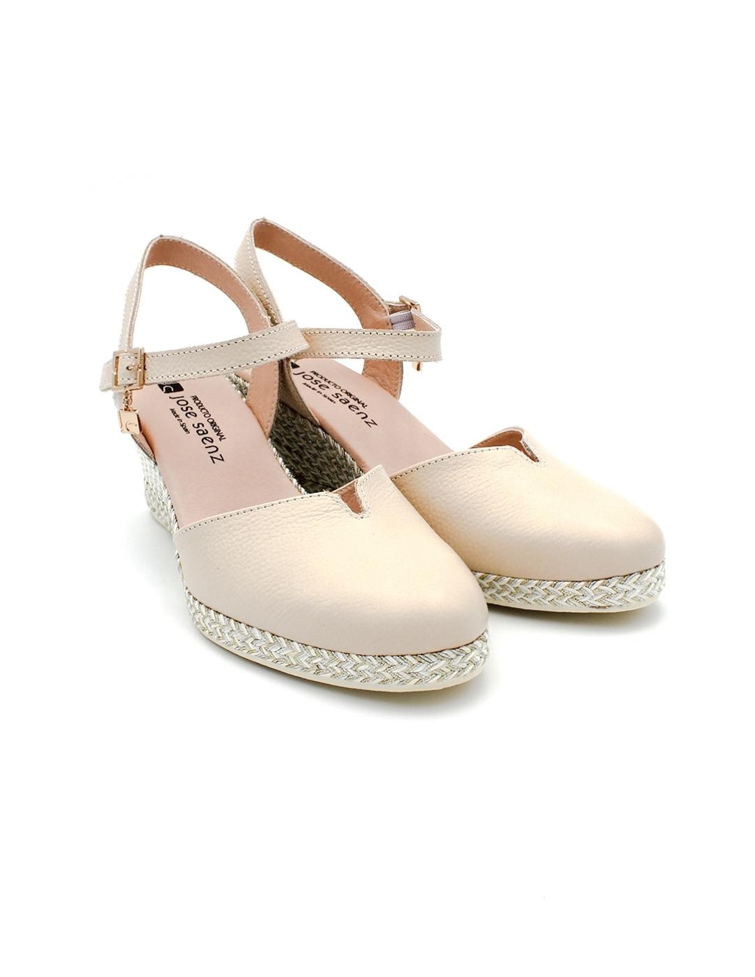 Alpargatas JOSE SAENZ 6038-I Arena Mujer