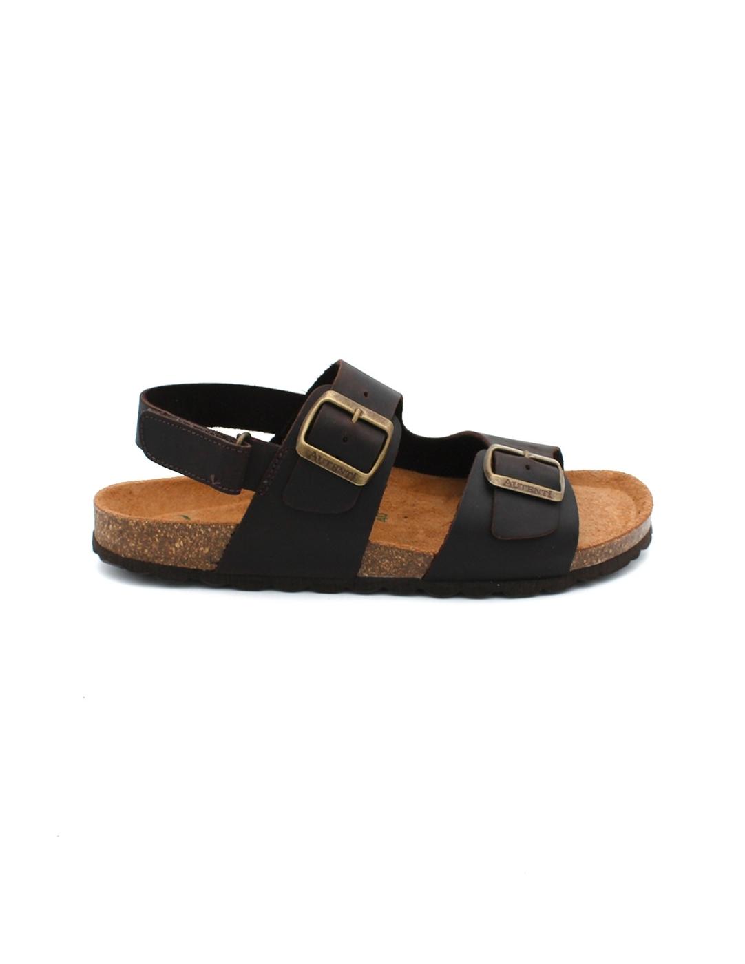 Sandalias AUTENTI BE CONFORTABLE 12328 Chocolate Hombre