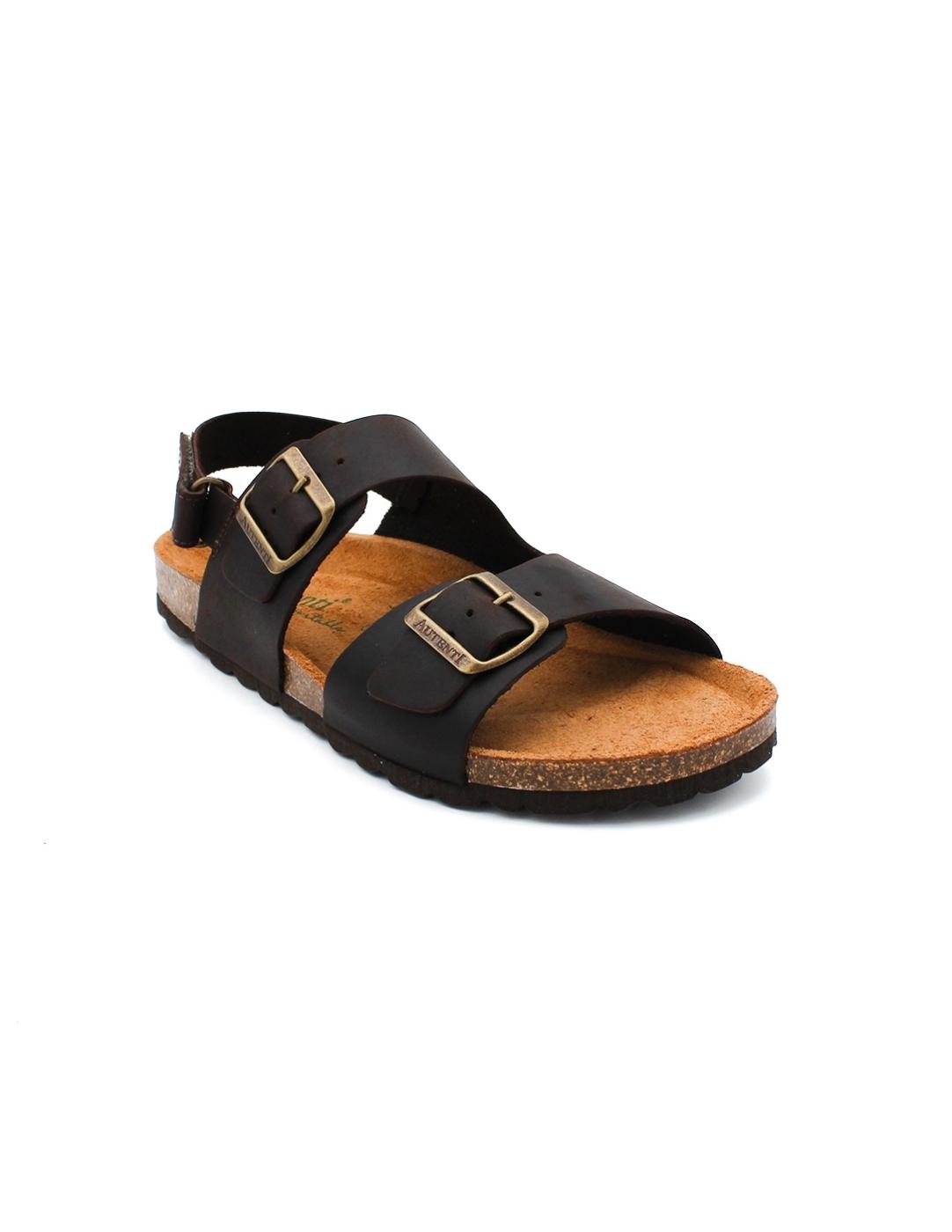 Sandalias AUTENTI BE CONFORTABLE 12328 Chocolate Hombre