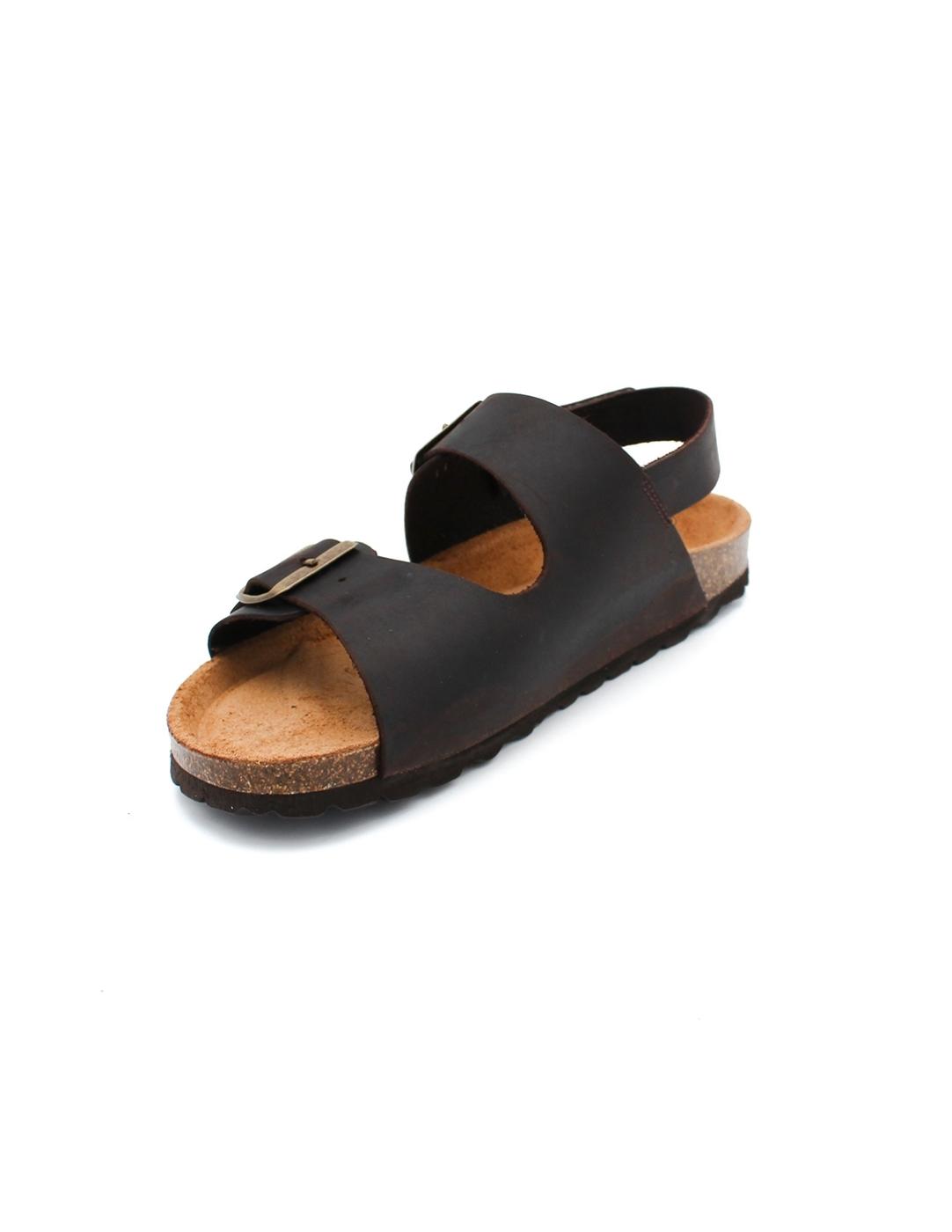 Sandalias AUTENTI BE CONFORTABLE 12328 Chocolate Hombre