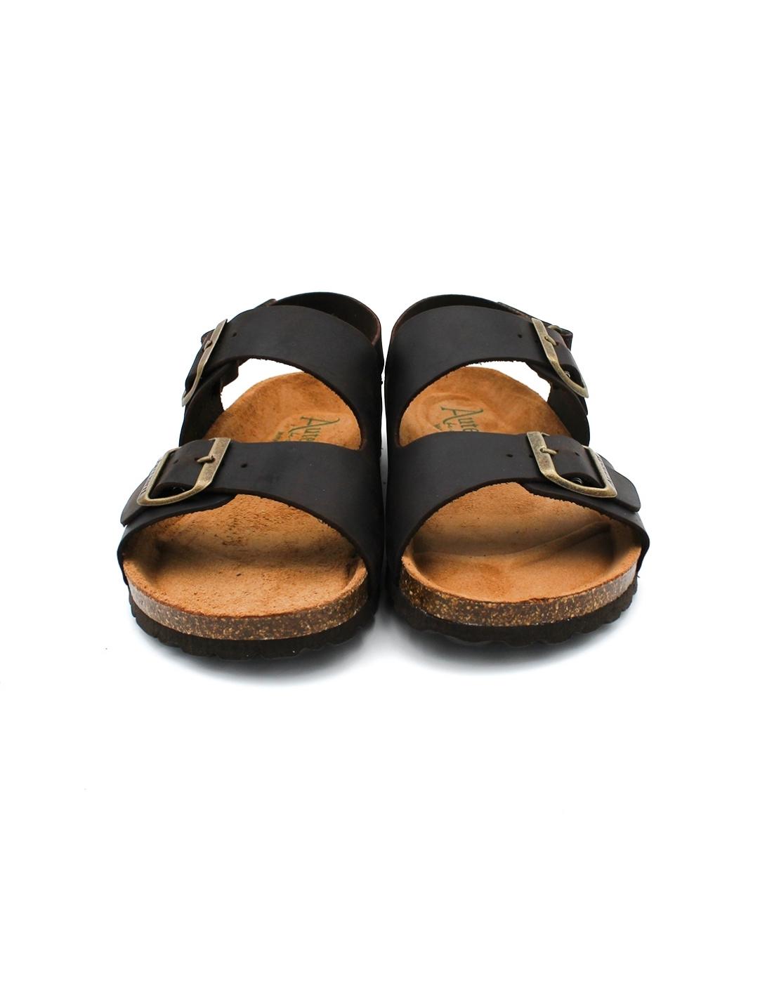 Sandalias AUTENTI BE CONFORTABLE 12328 Chocolate Hombre