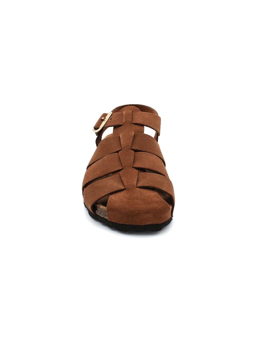 Sandalias AUTENTI BE CONFORTABLE 15465 Marrón Mujer