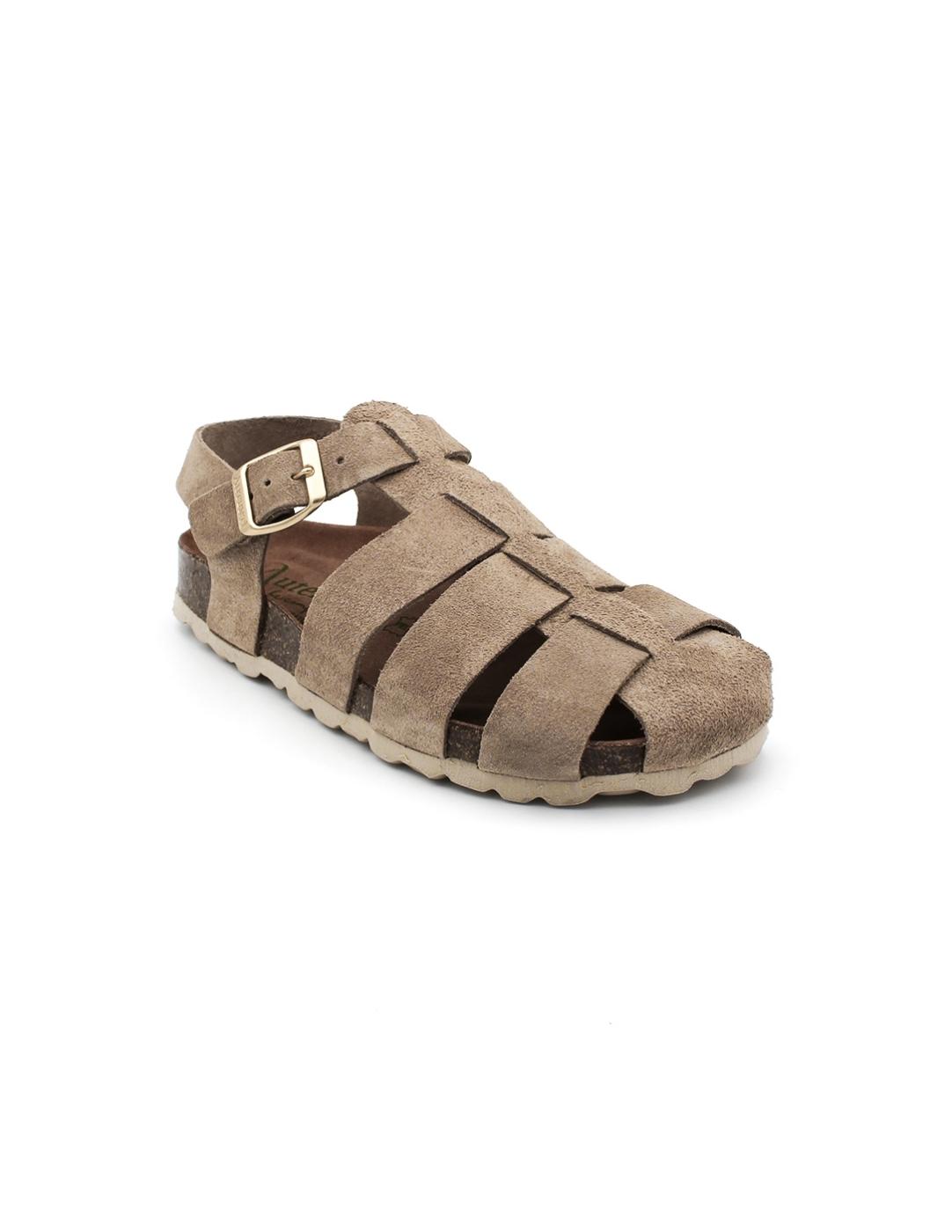 Sandalias AUTENTI BE CONFORTABLE 15465 Topo Mujer
