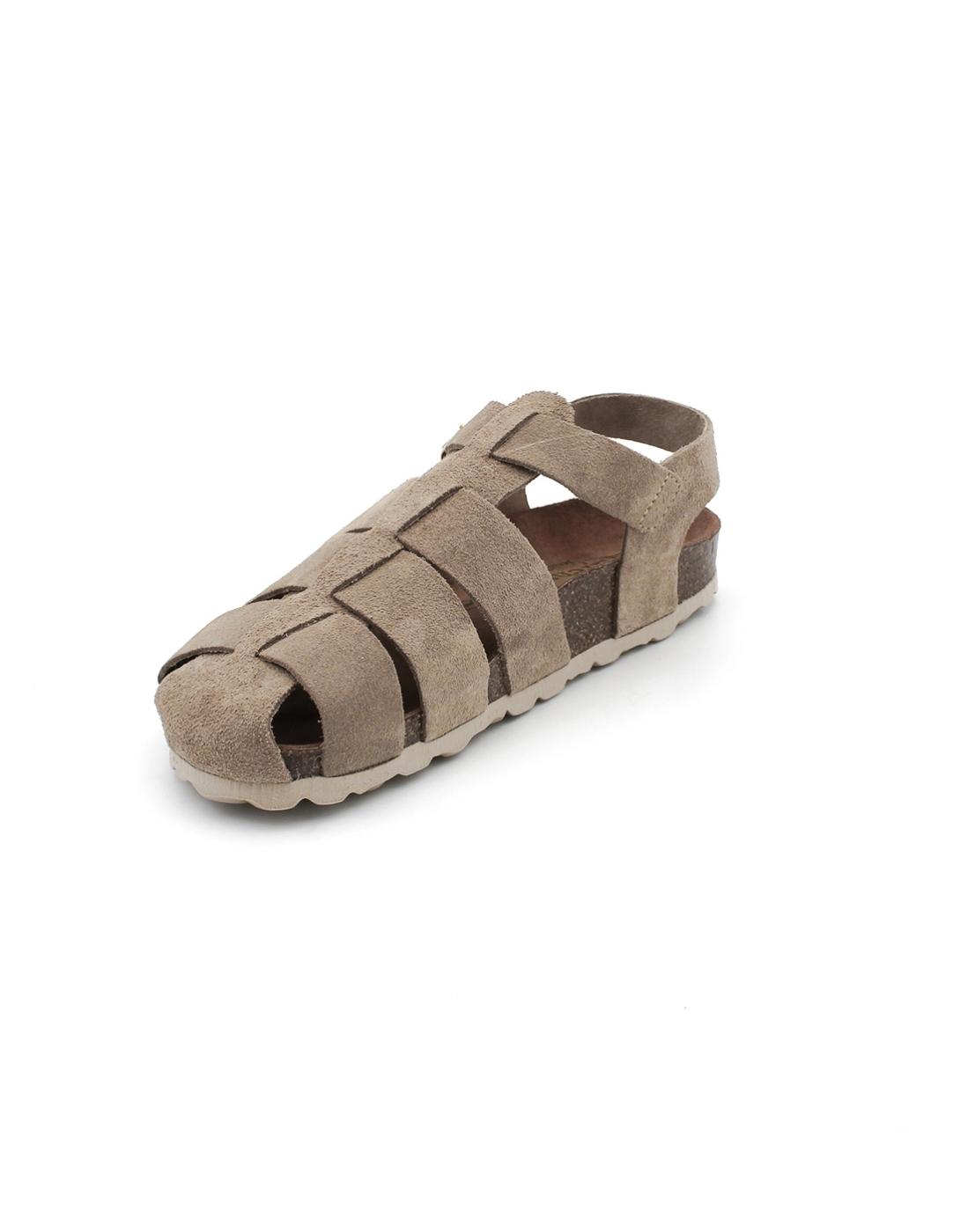 Sandalias AUTENTI BE CONFORTABLE 15465 Topo Mujer