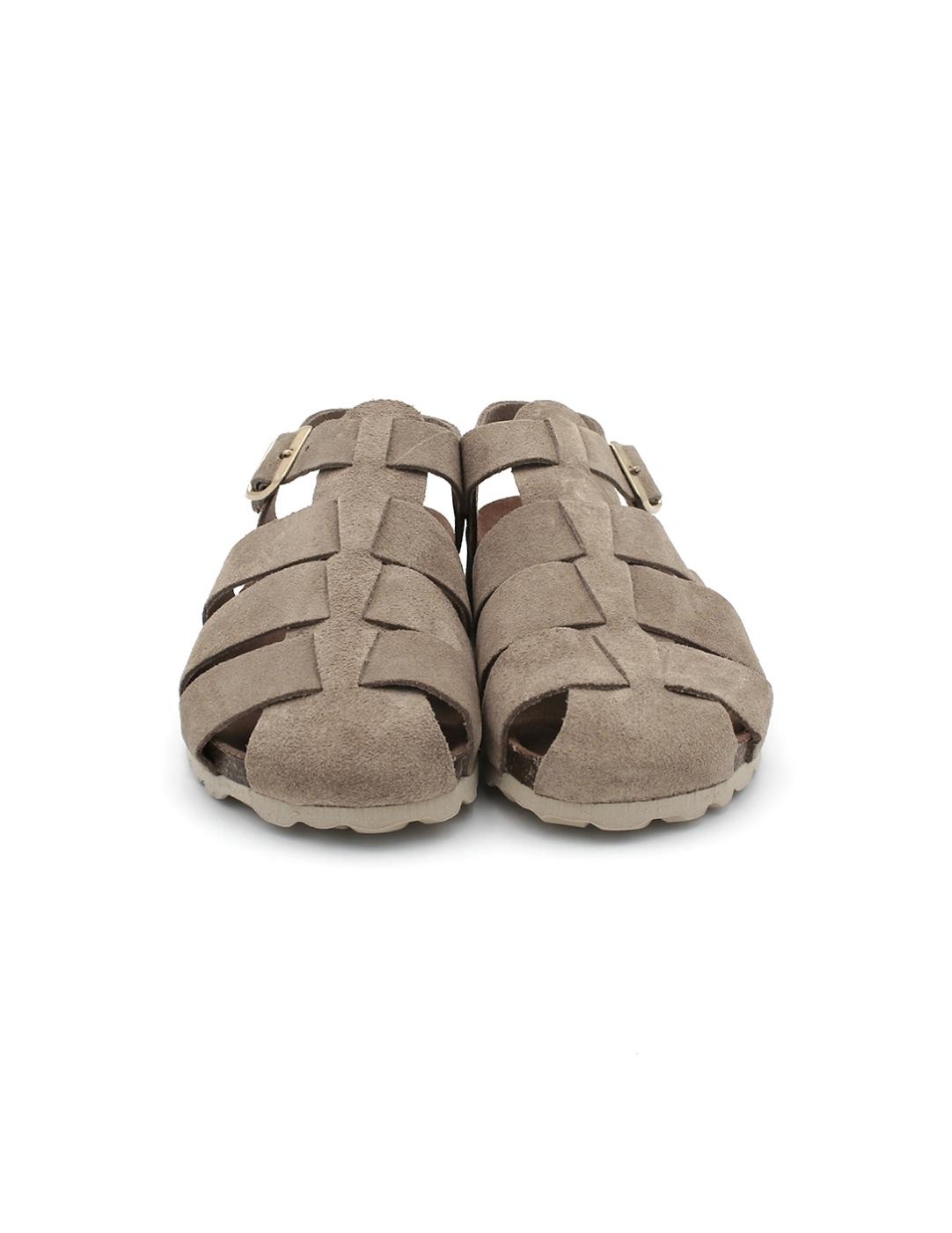 Sandalias AUTENTI BE CONFORTABLE 15465 Topo Mujer