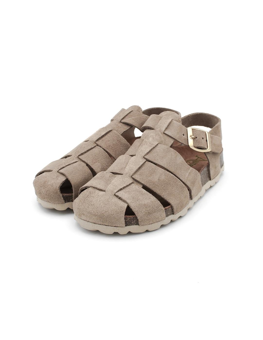 Sandalias AUTENTI BE CONFORTABLE 15465 Topo Mujer