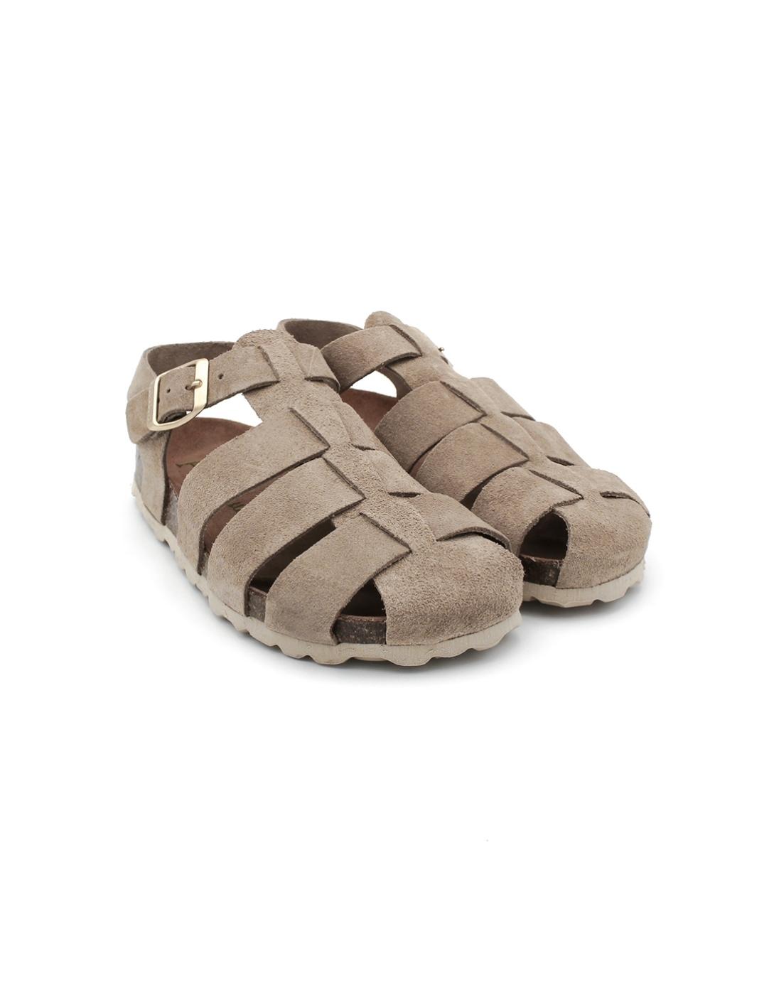 Sandalias AUTENTI BE CONFORTABLE 15465 Topo Mujer