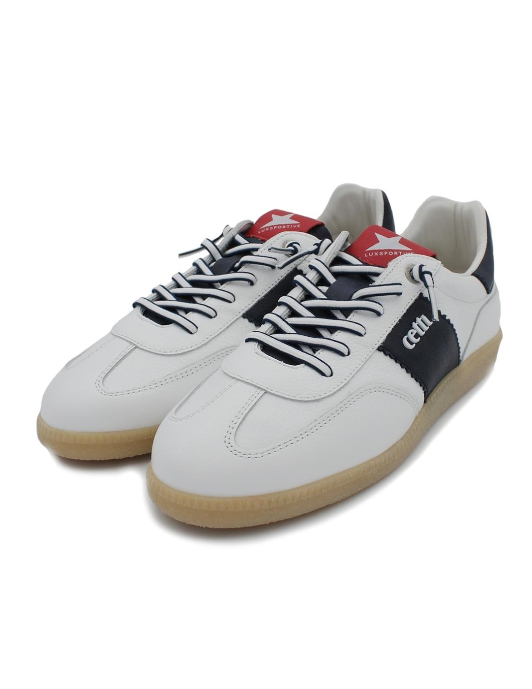 Bamba CETTI C-1389 Blanco/Marino Hombre