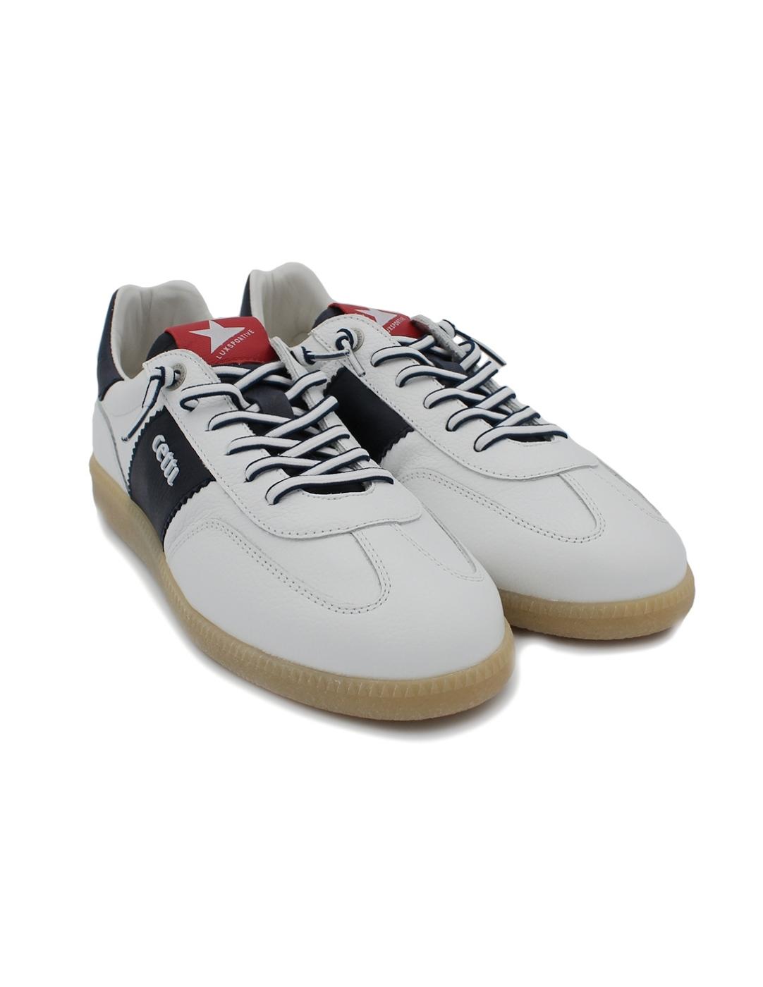 Bamba CETTI C-1389 Blanco/Marino Hombre