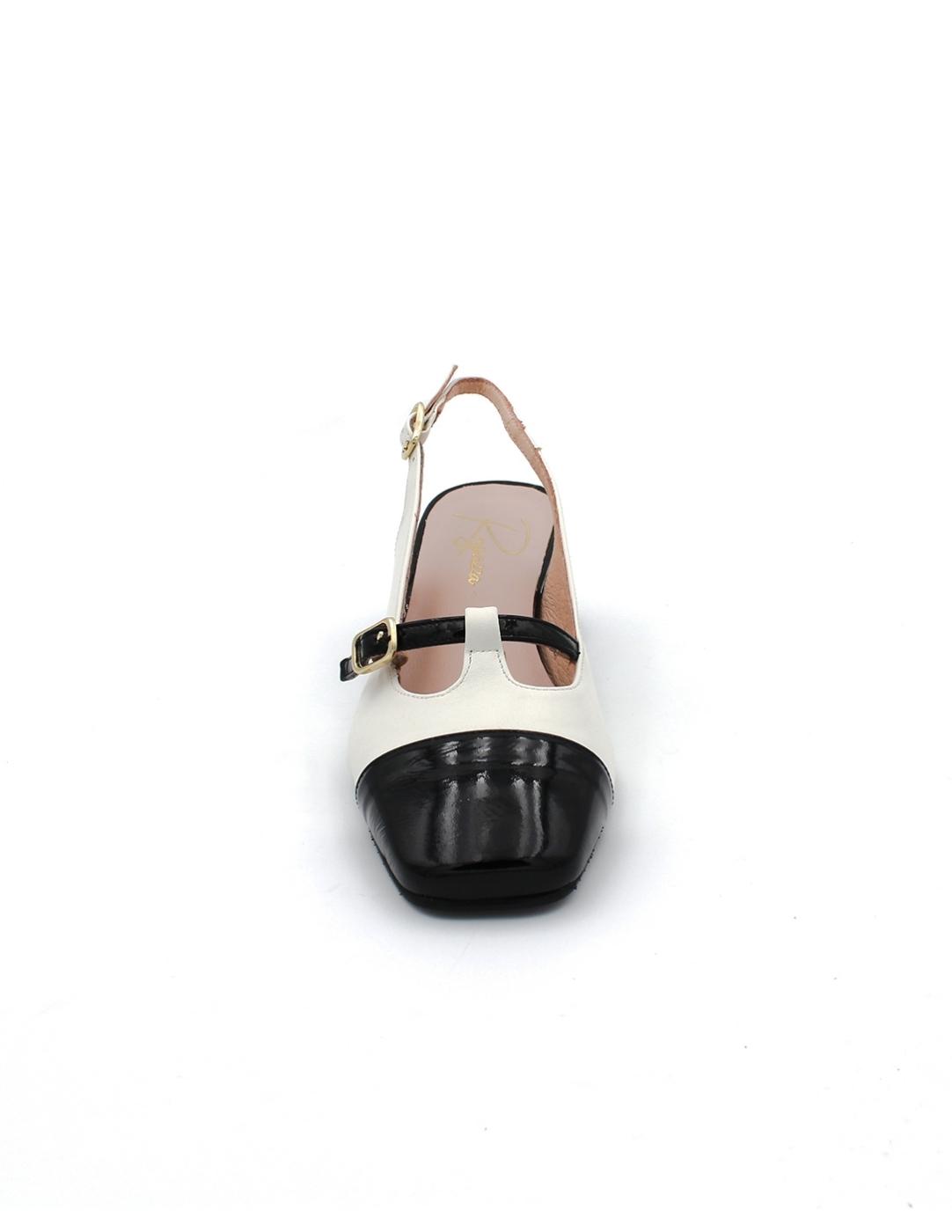 Zapatos RAGAZZA R5439 Blanco/Negro Mujer