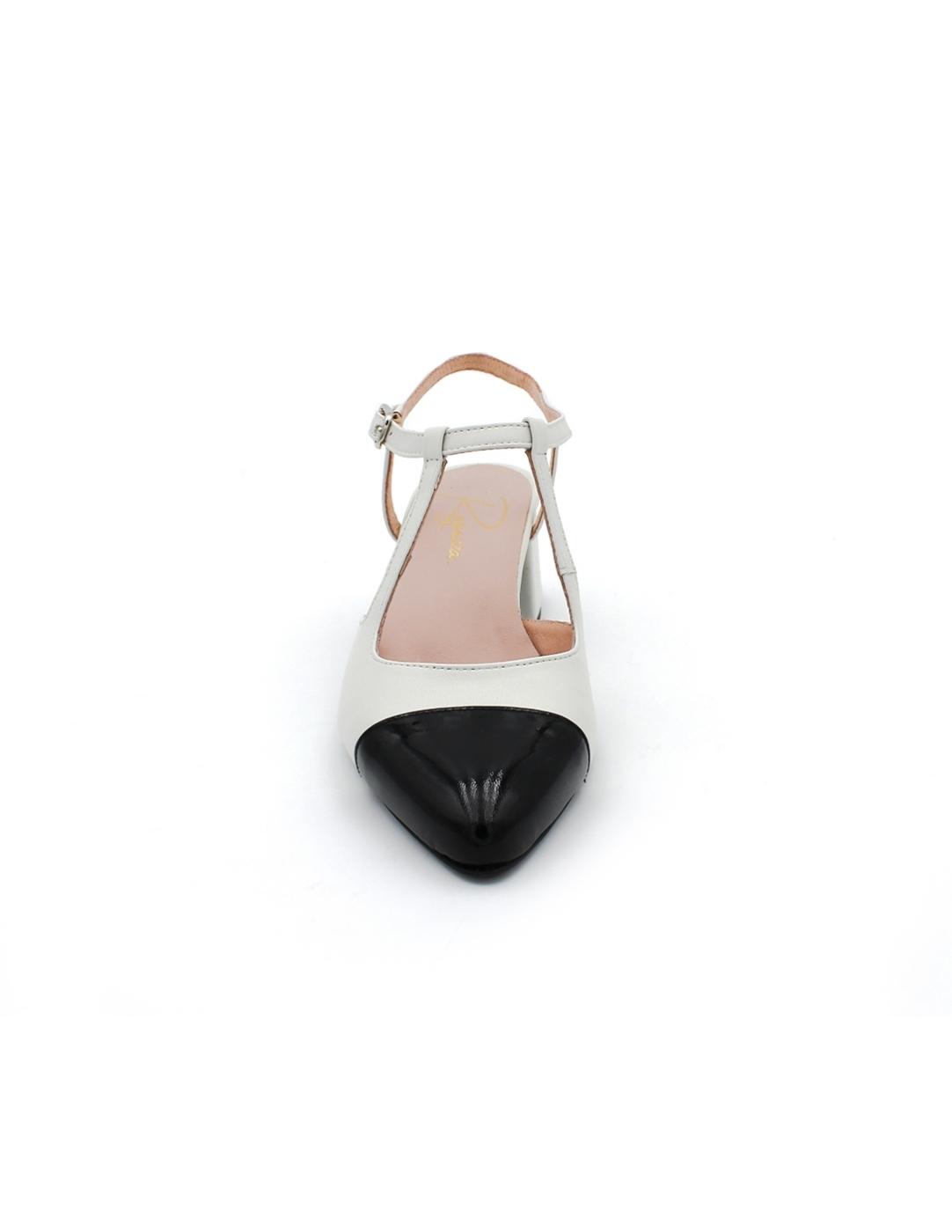 Zapatos RAGAZZA R5309 Blanco/Negro Mujer