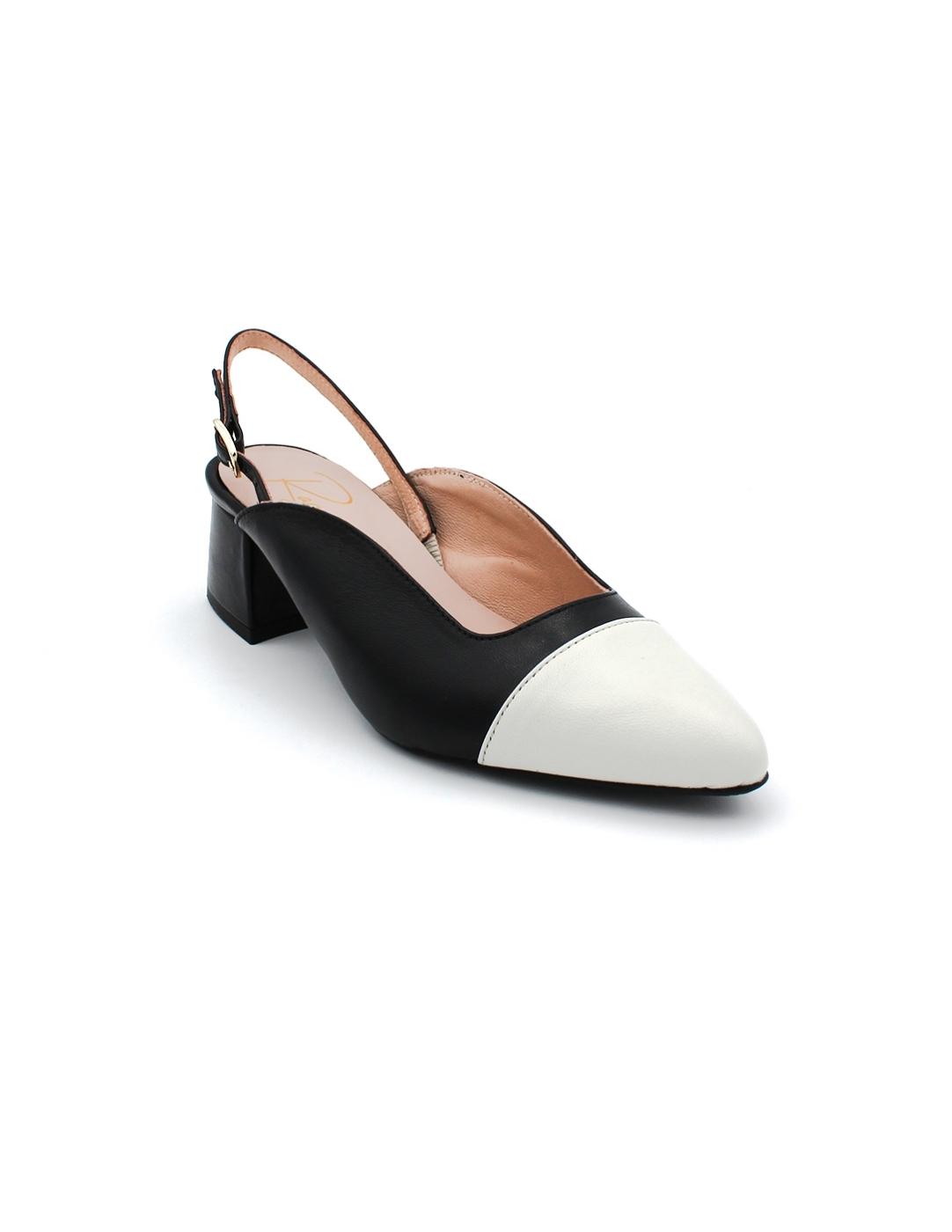 Zapatos RAGAZZA R5498 Negro/Blanco Mujer
