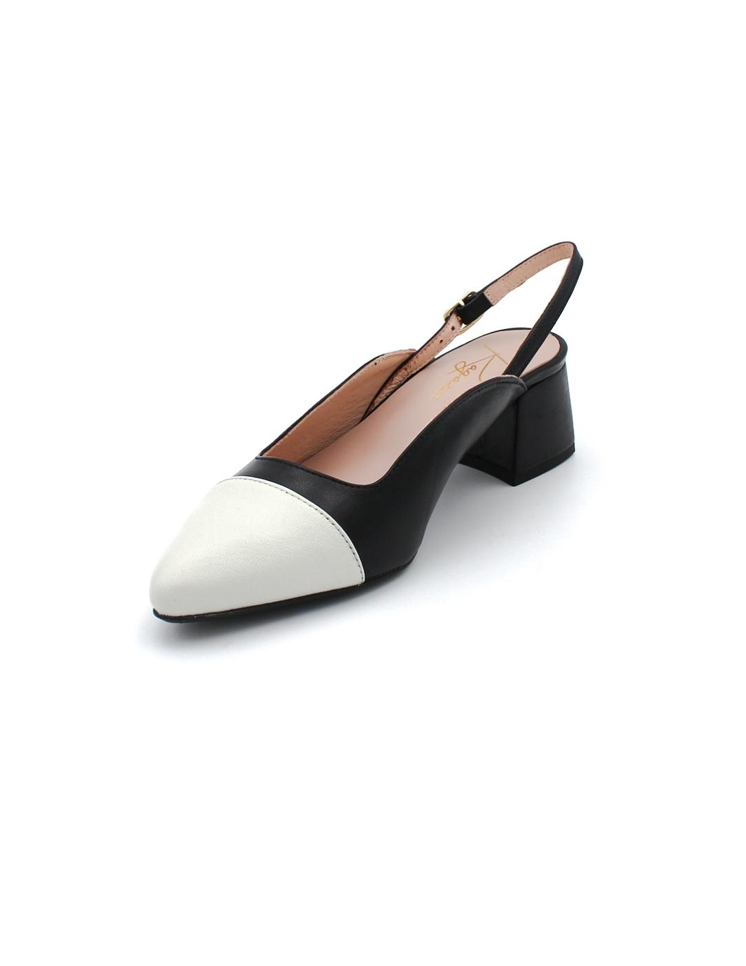 Zapatos RAGAZZA R5498 Negro/Blanco Mujer