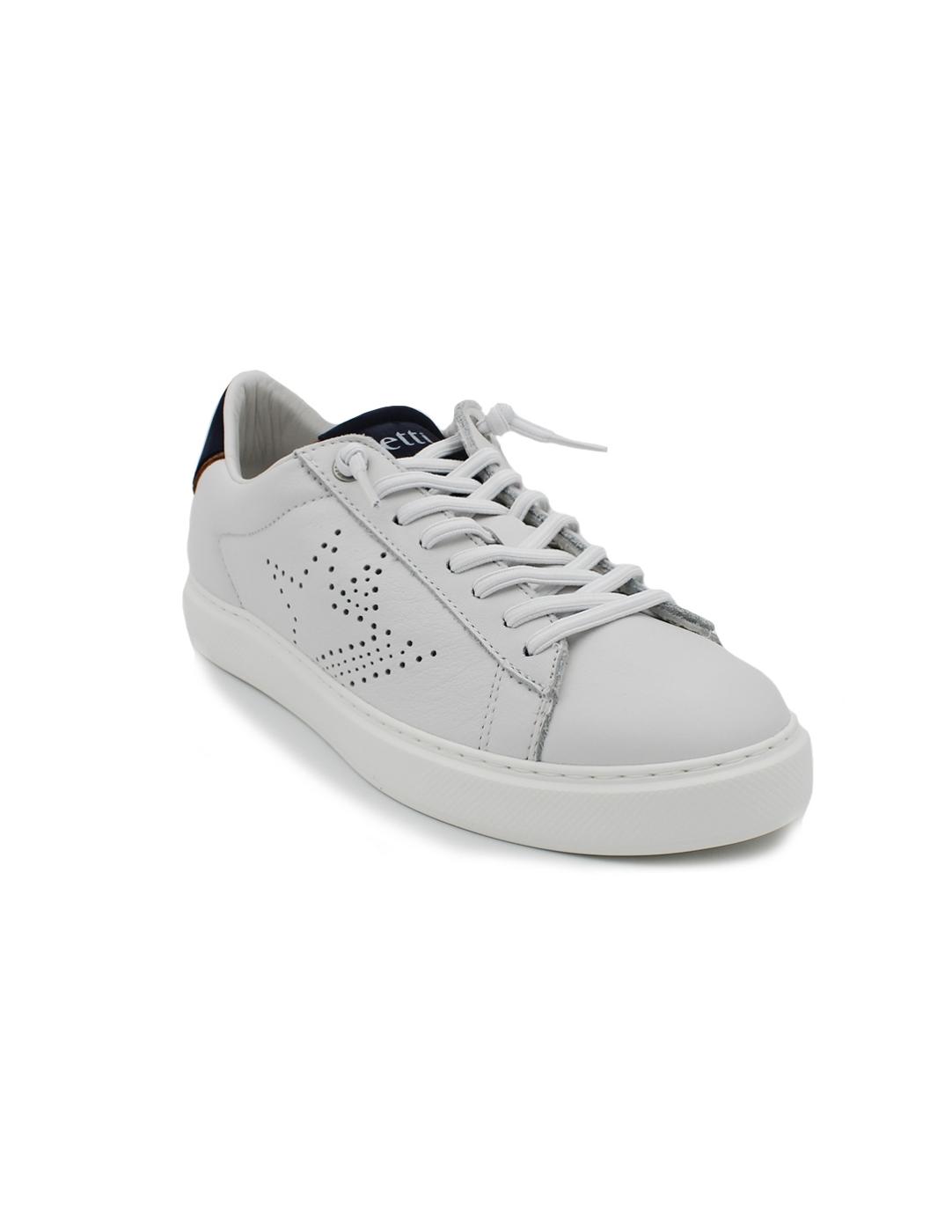 Bamba CETTI C-1390 Blanco/Navy Hombre
