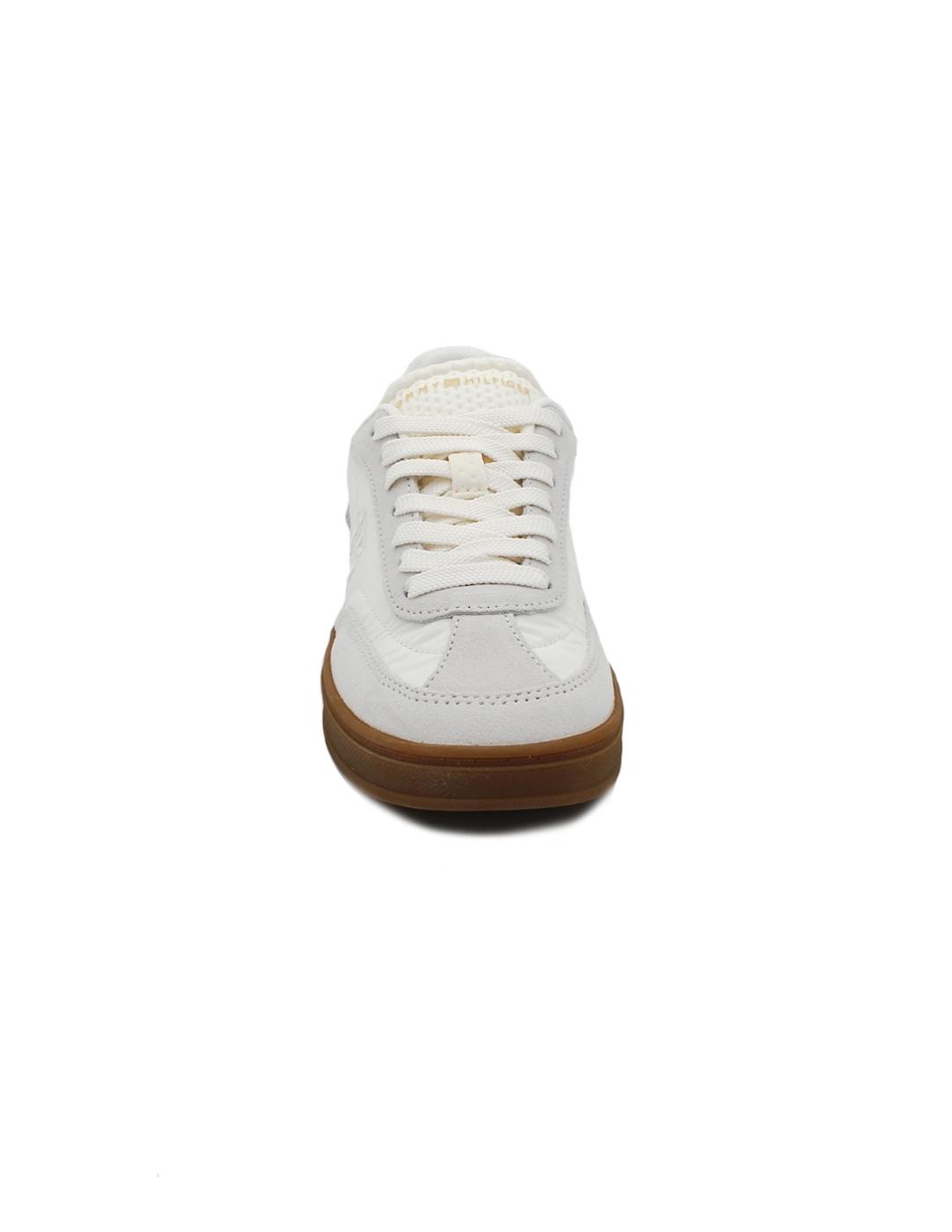 Bamba TOMMY HILFIGER FWOFWO8643 YBH Blanco Mujer.