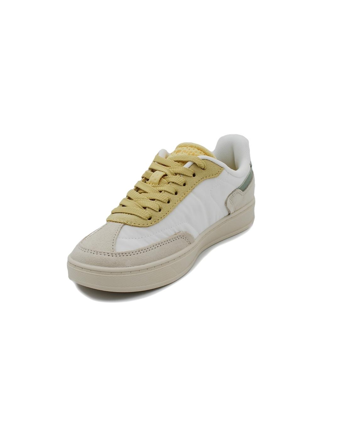 Bamba TOMMY HILFIGER FWOFWO8643 ACJ Blanco/Beige/Amarillo M