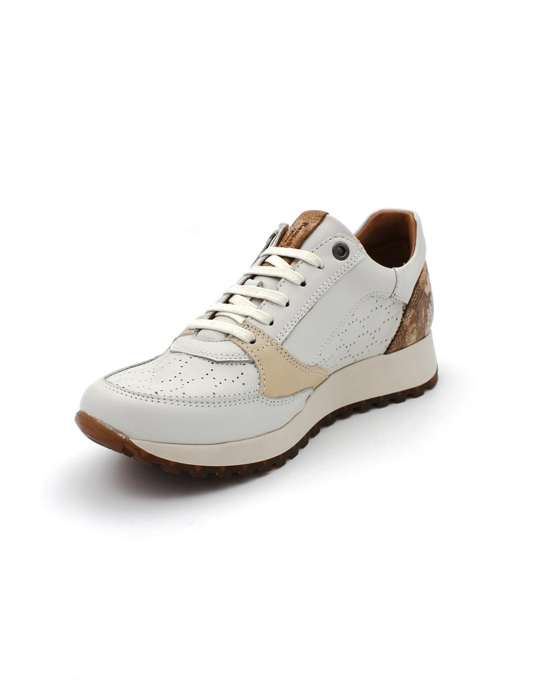 Deportiva KANGAROOS 809-12 Hielo/Beige Mujer.