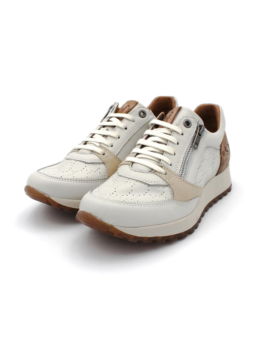 Deportiva KANGAROOS 809-12 Hielo/Beige Mujer.