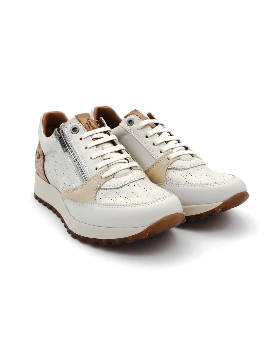 Deportiva KANGAROOS 809-12 Hielo/Beige Mujer.