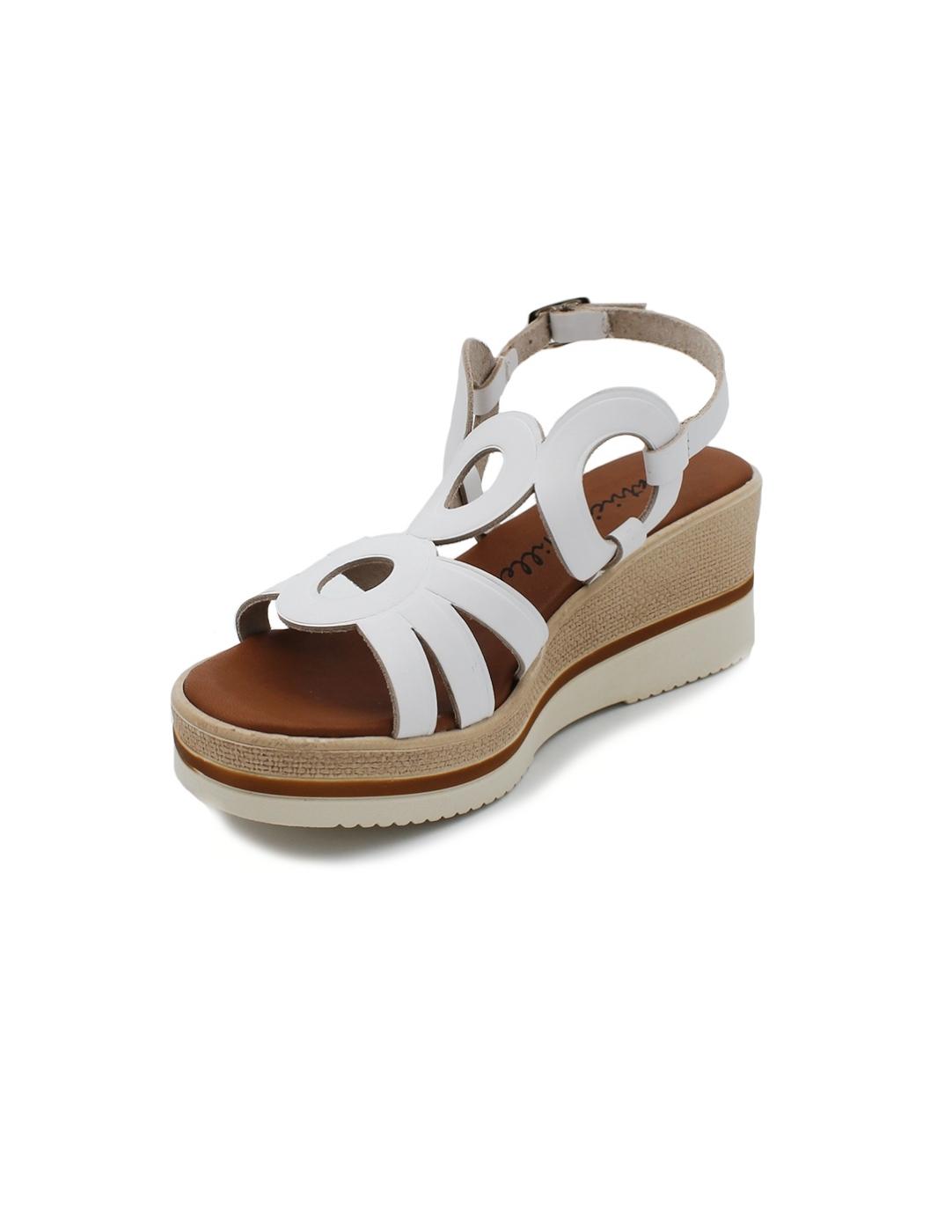 Sandalias PATRICIA MILLER 6728 Blanco Mujer