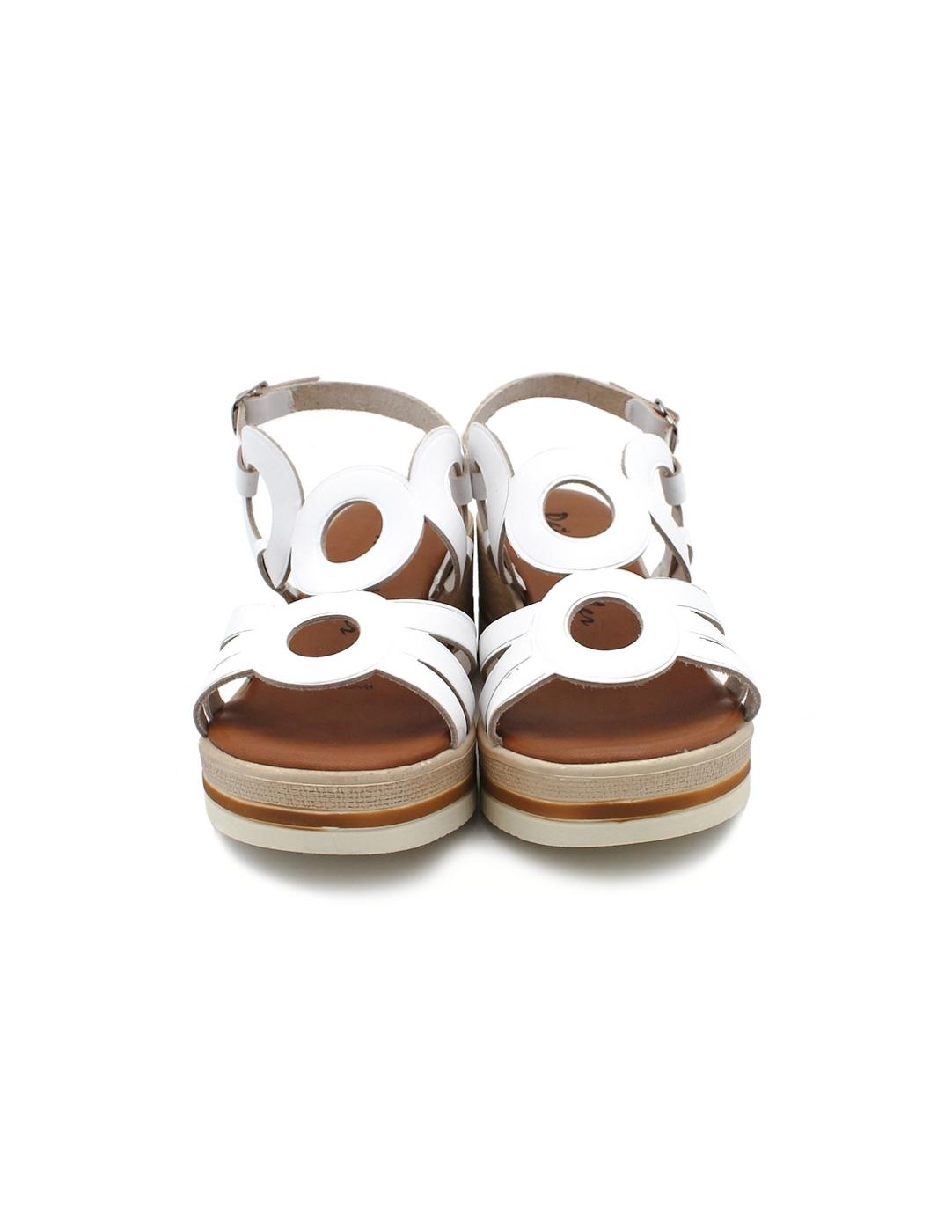 Sandalias PATRICIA MILLER 6728 Blanco Mujer