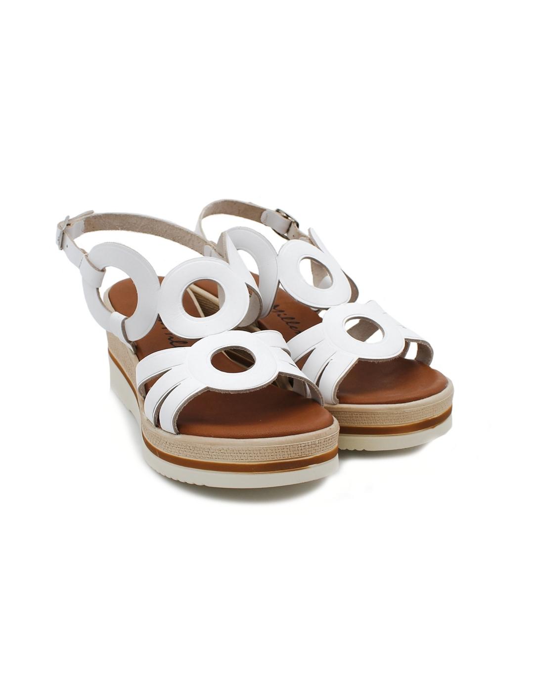 Sandalias PATRICIA MILLER 6728 Blanco Mujer