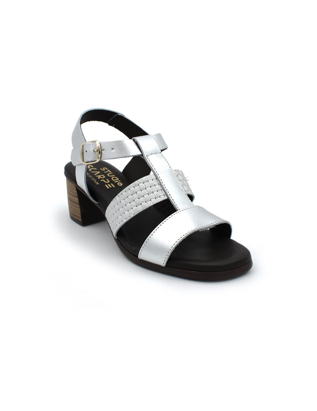 Sandalias STUDIO SACRPE SF-11551 Plata Mujer