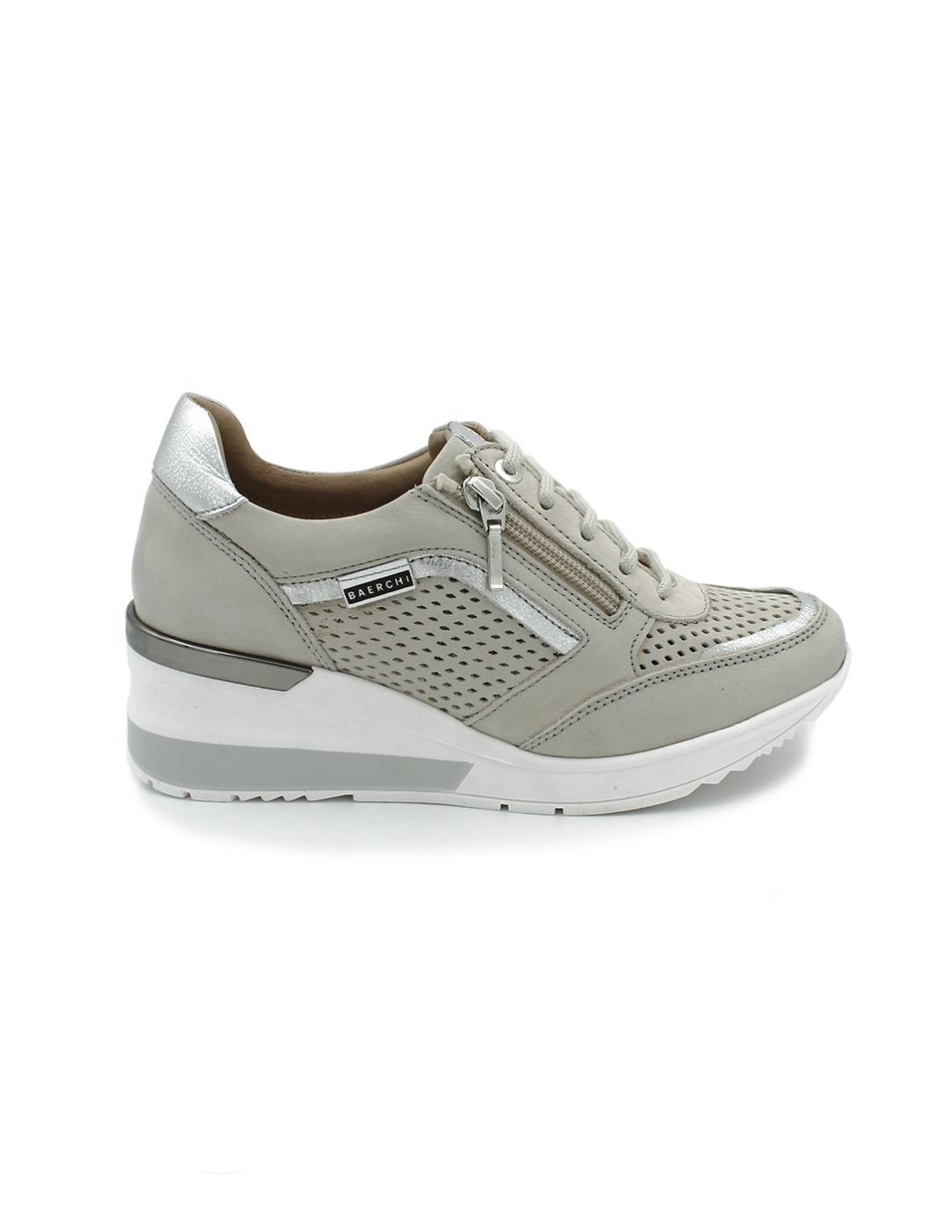 Zapato Cremallera BAERCHI 39012 Blanco Mujer.