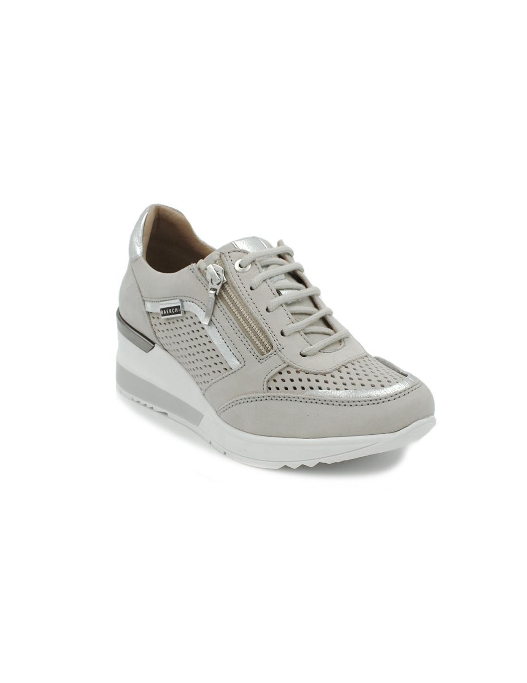 Zapato Cremallera BAERCHI 39012 Blanco Mujer.