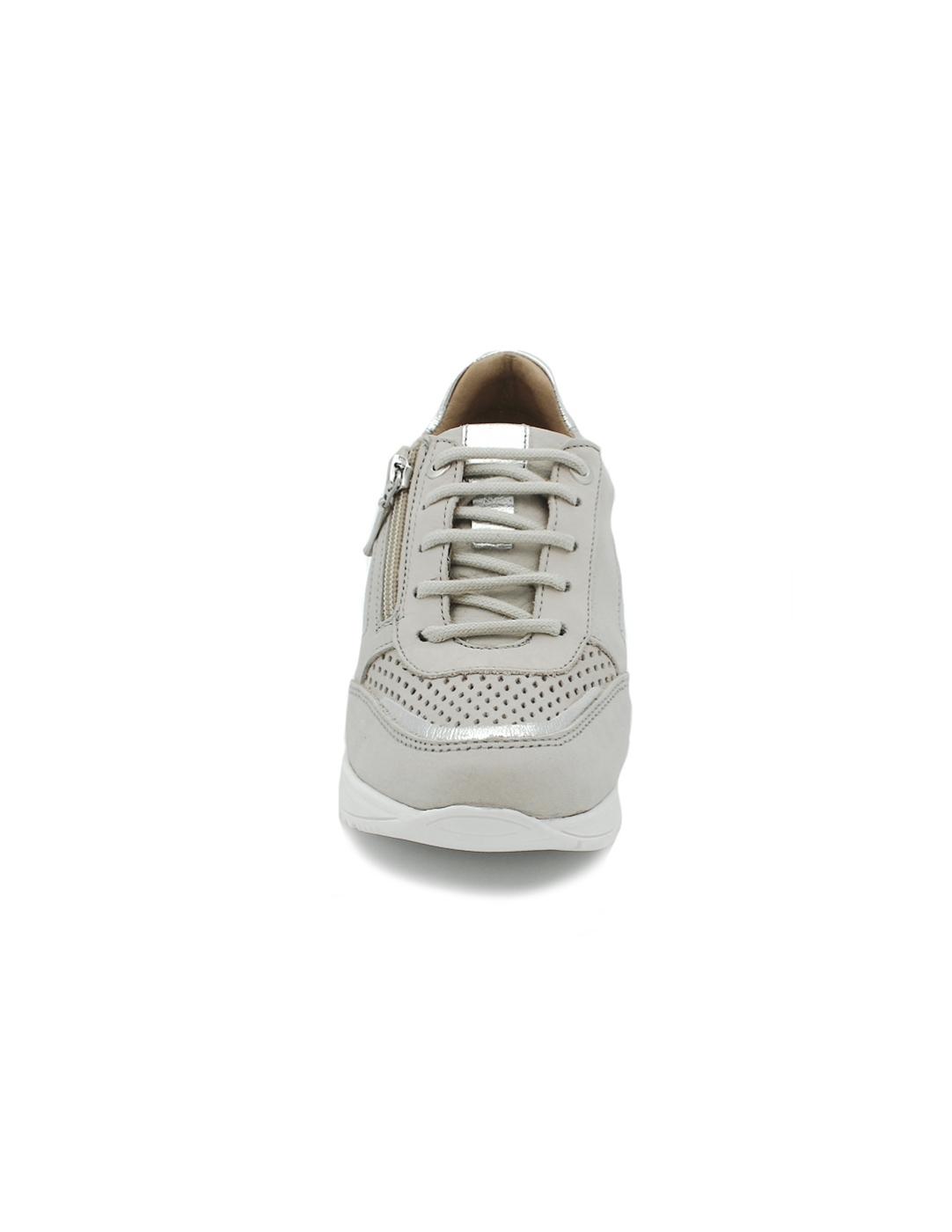 Zapato Cremallera BAERCHI 39012 Blanco Mujer.