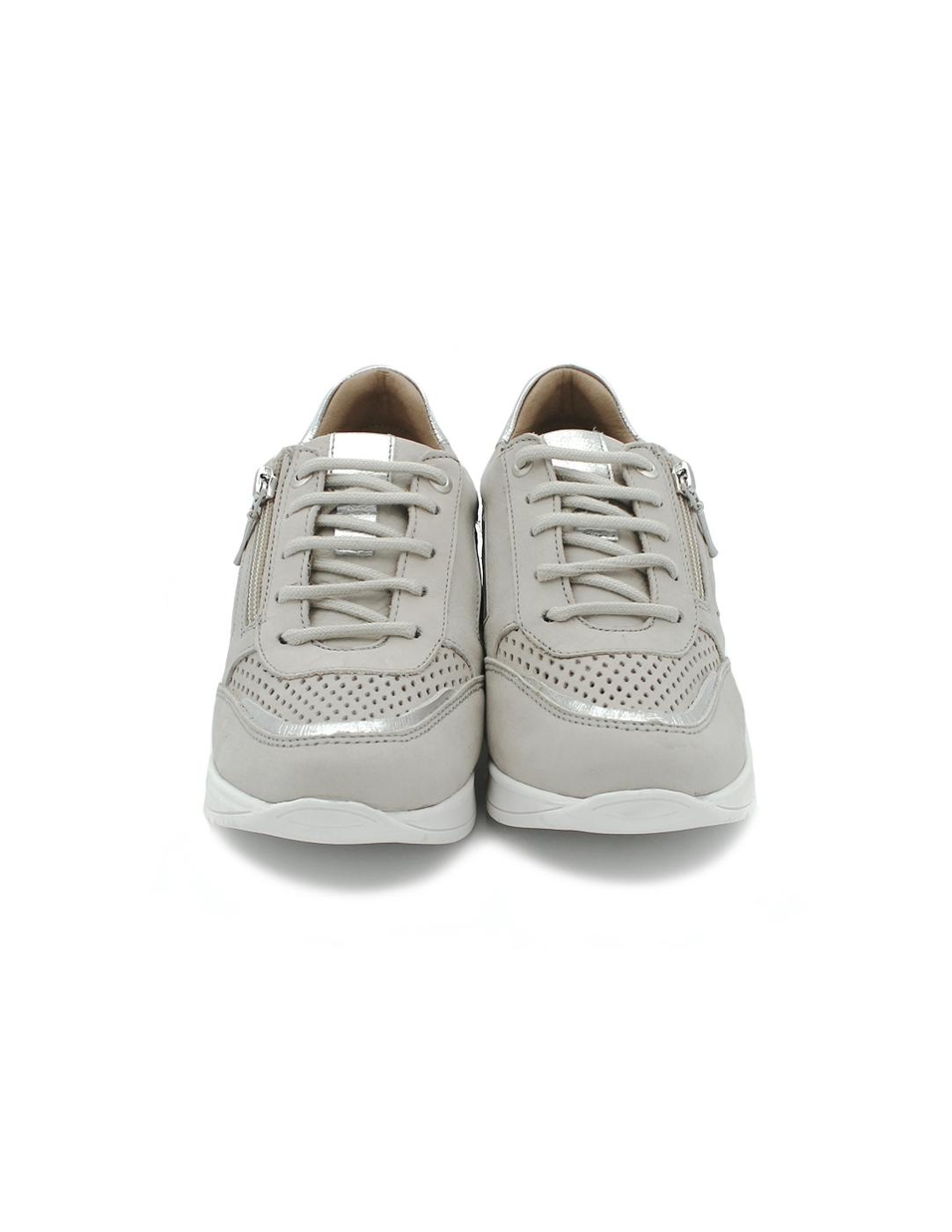 Zapato Cremallera BAERCHI 39012 Blanco Mujer.