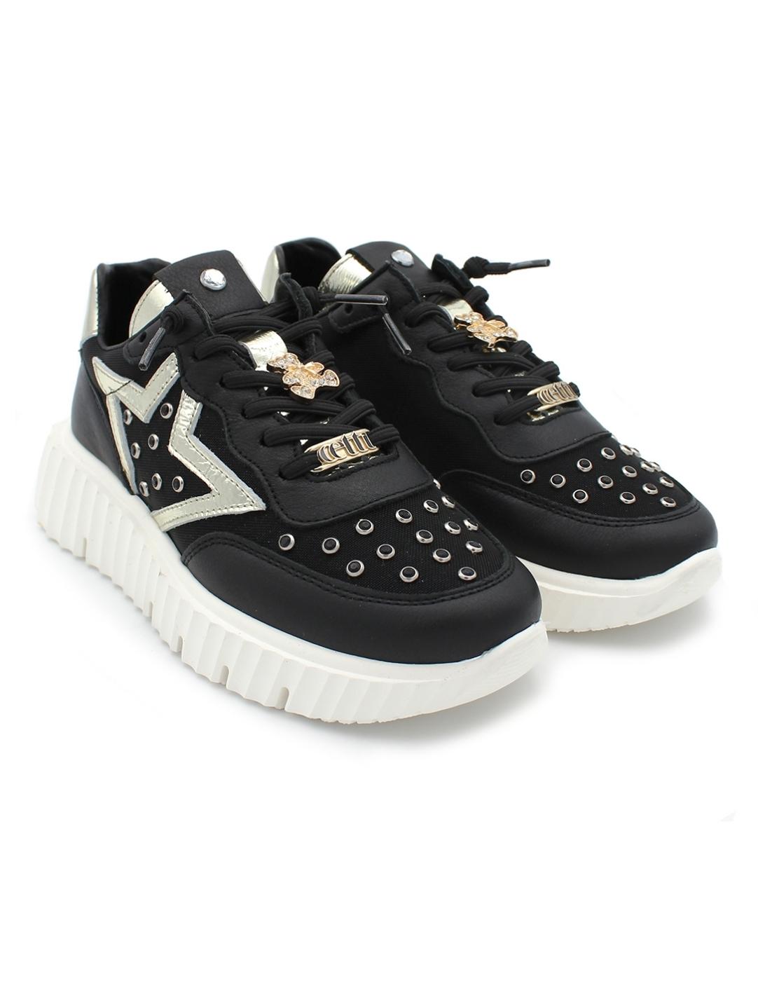 Deportivos CETTI C-1391 Negro Mujer.