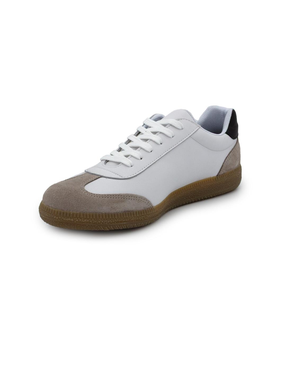 Bambas Track Humo Losal 3372 Blanco/Negro Hombre