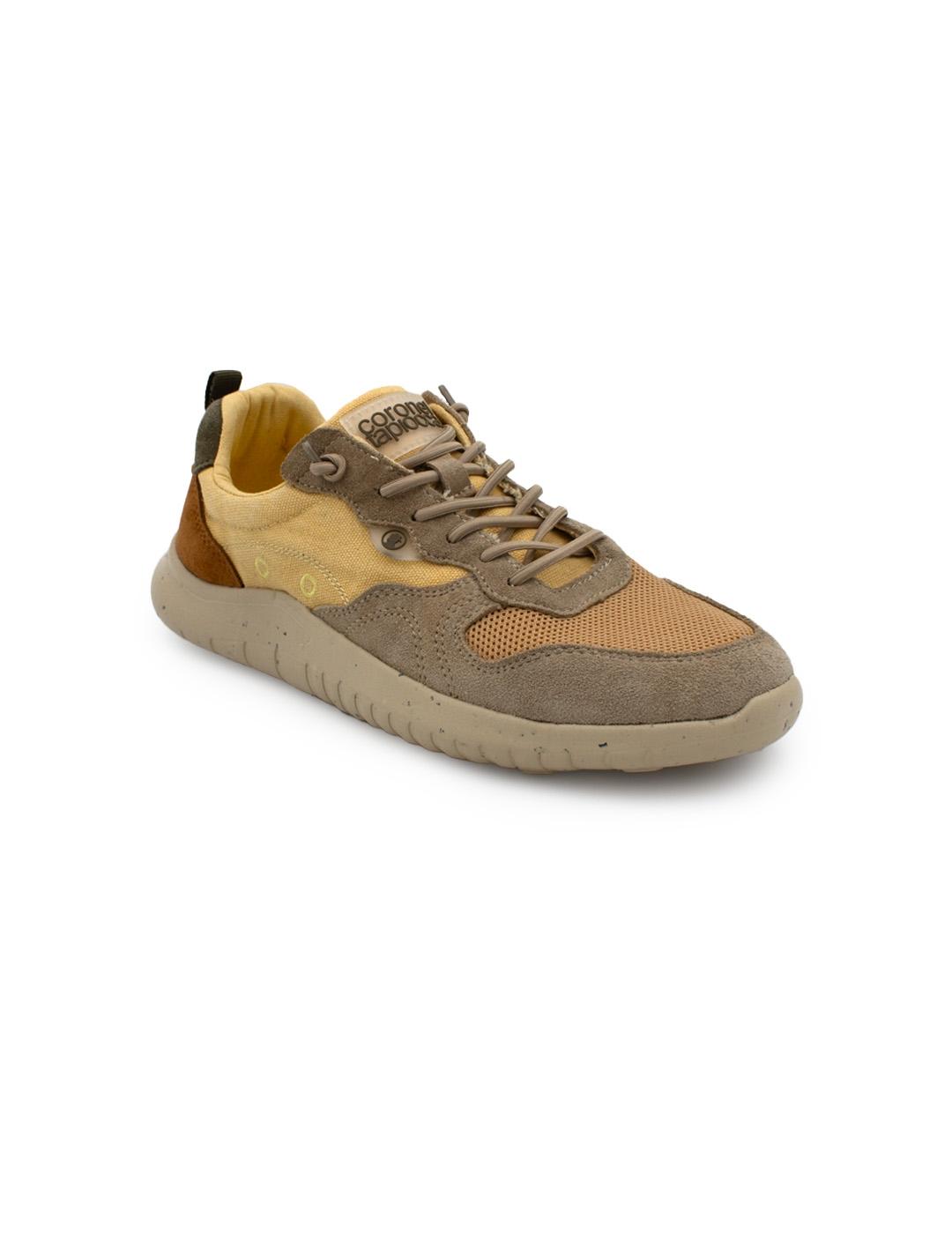 Zapatillas Coronel Tapiocca T239-7 Vainilla/Taupe Hombre